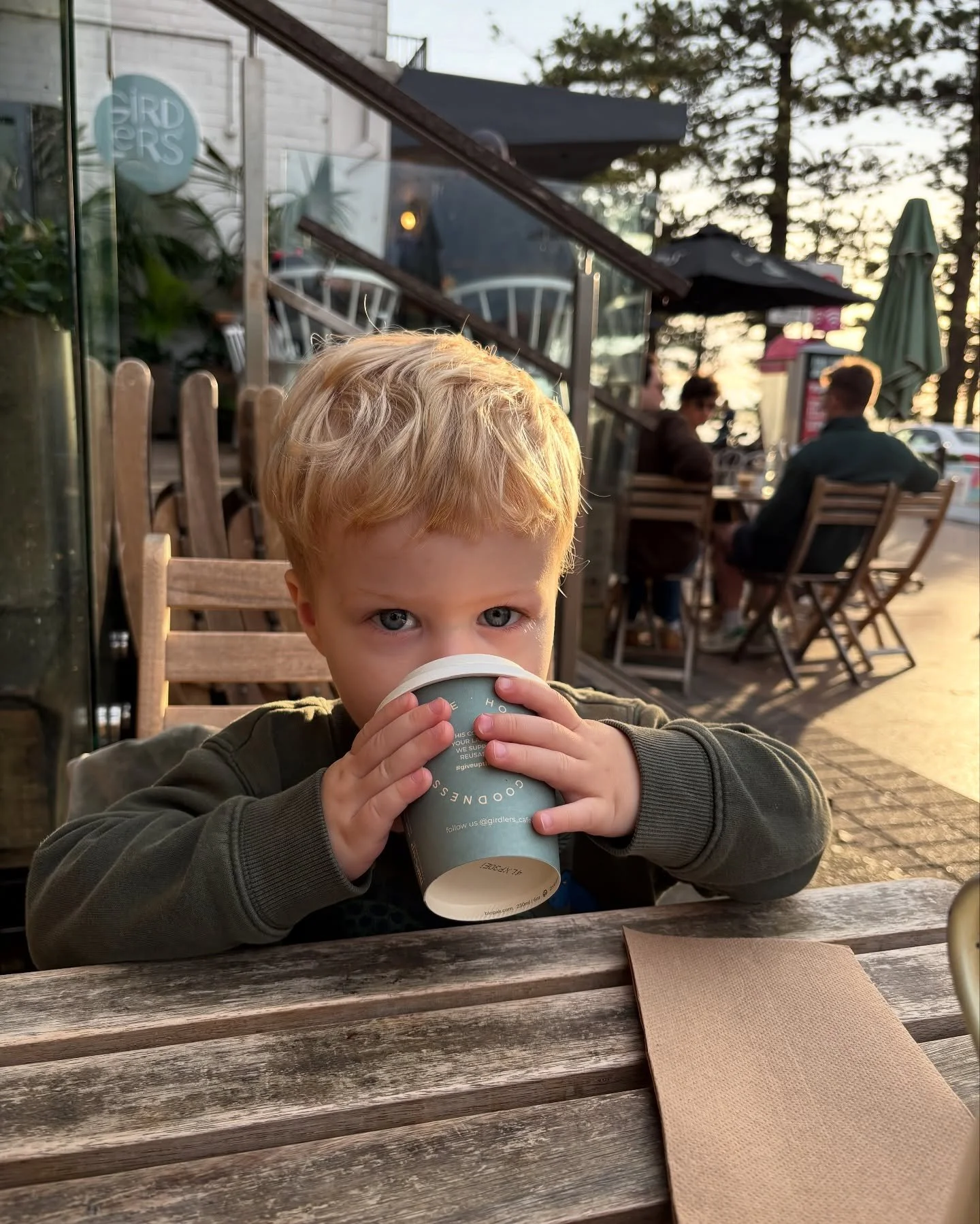 ✖️My favourite weekend ritual 👦🏼☕️💛✖️
