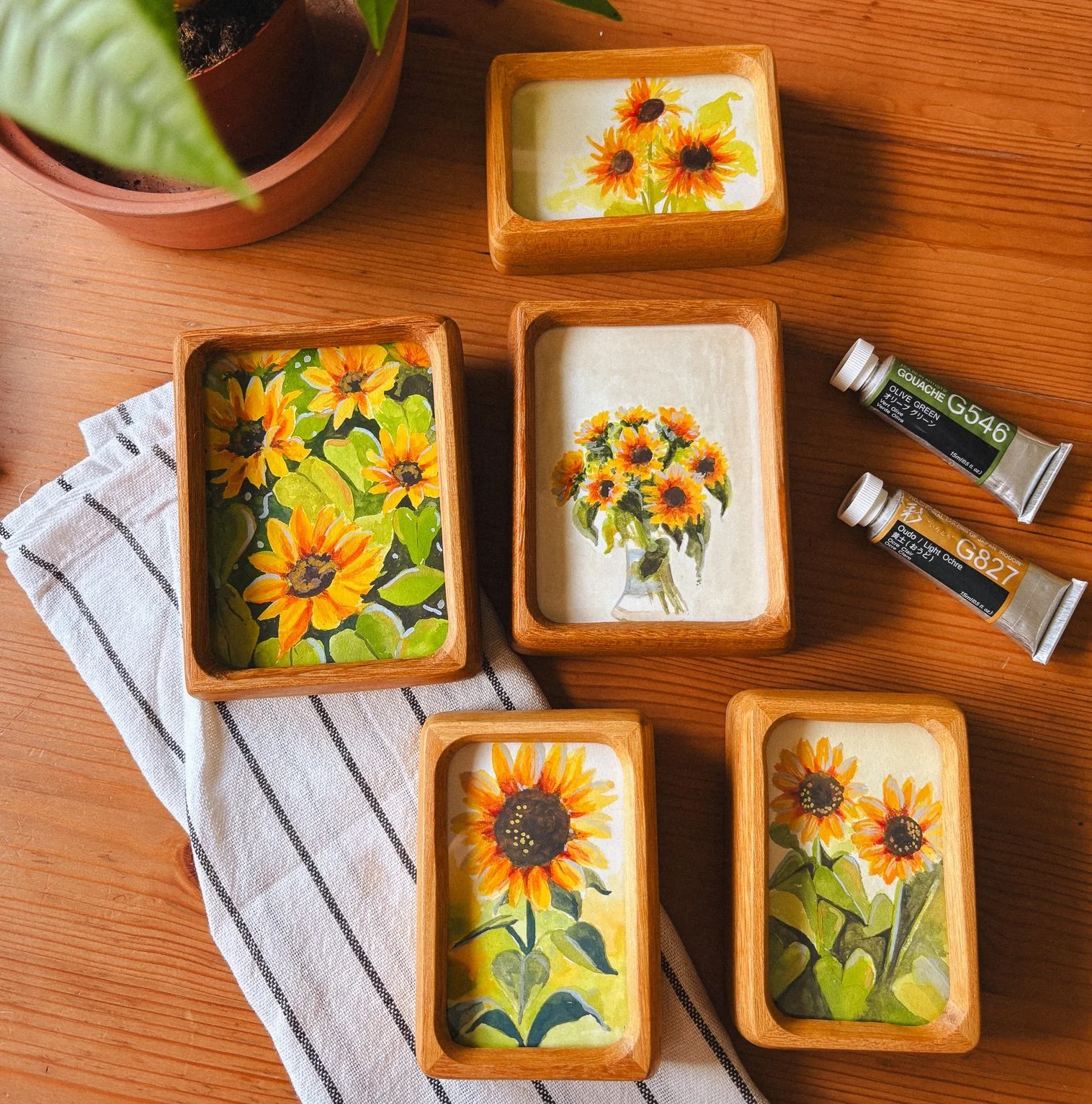 Mini Sunshines | Original Painting