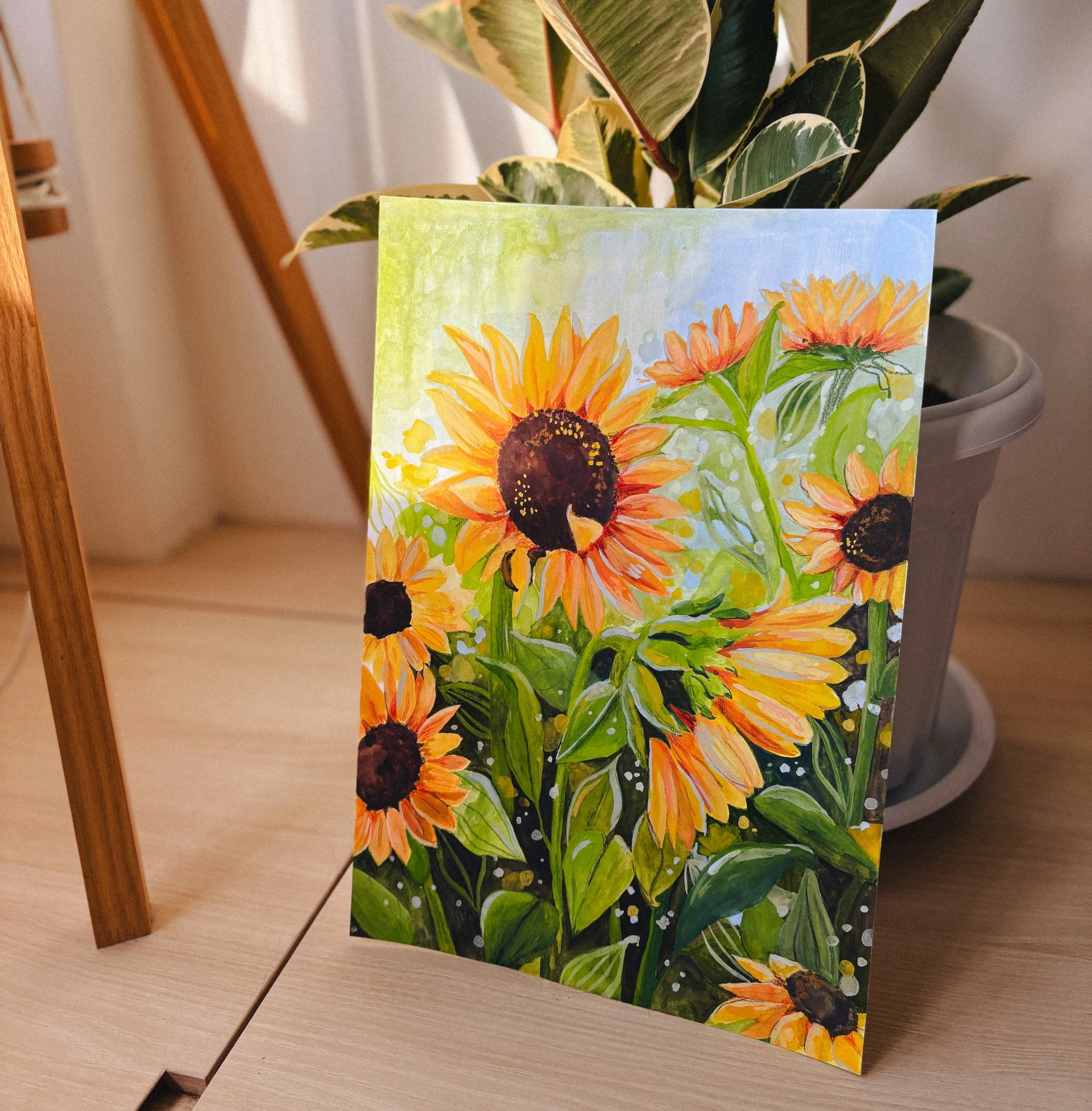 The Sun is Rising I | Original Painting