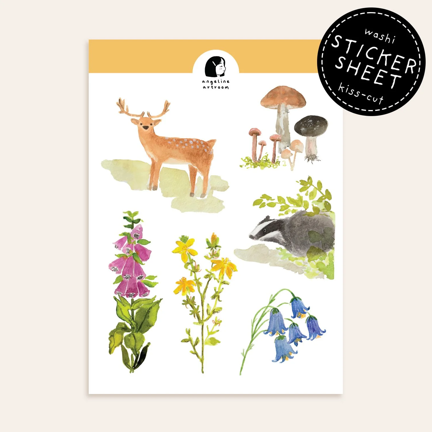 Forest Forage | Sticker Sheet