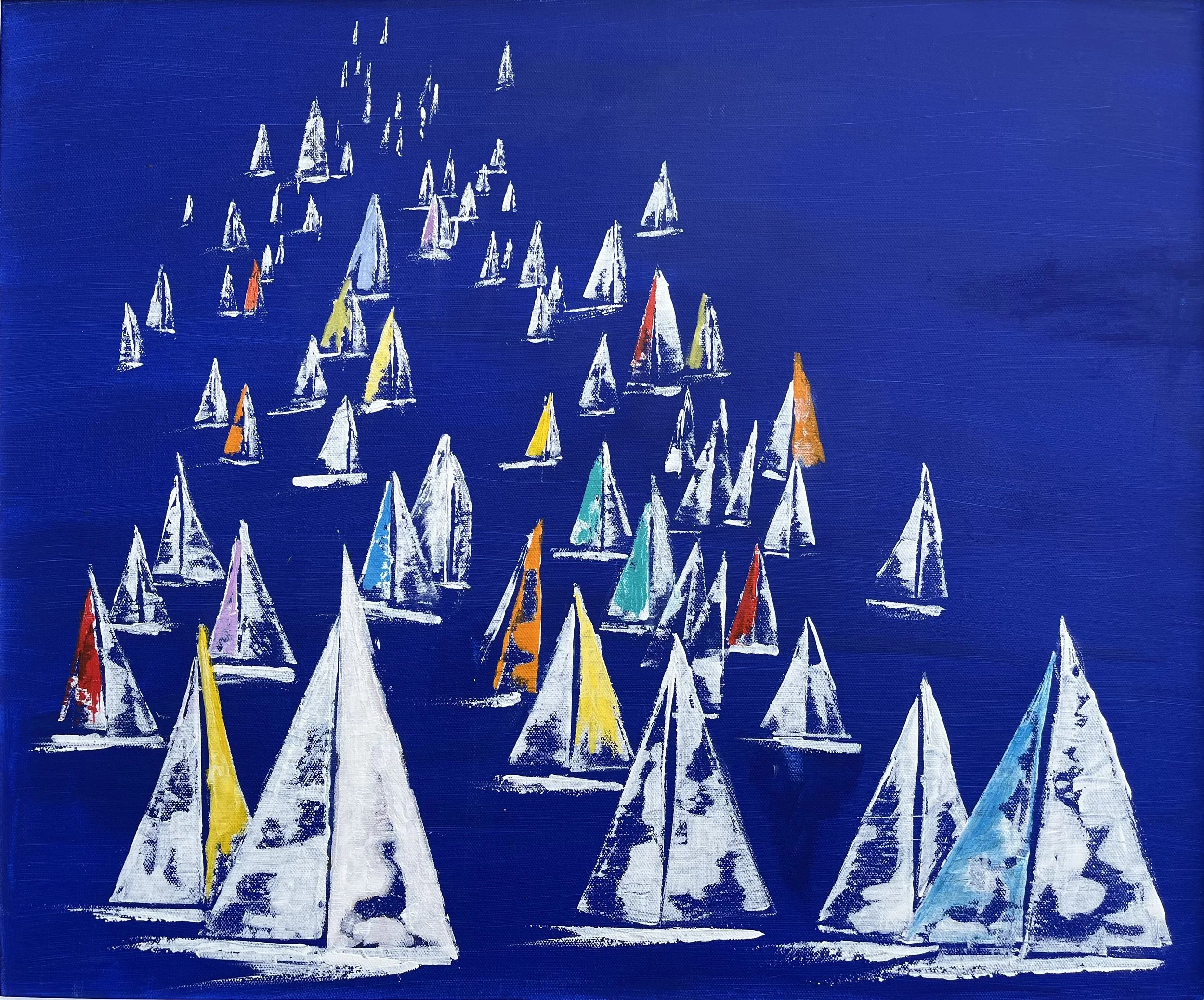Fleet in the blue - £120