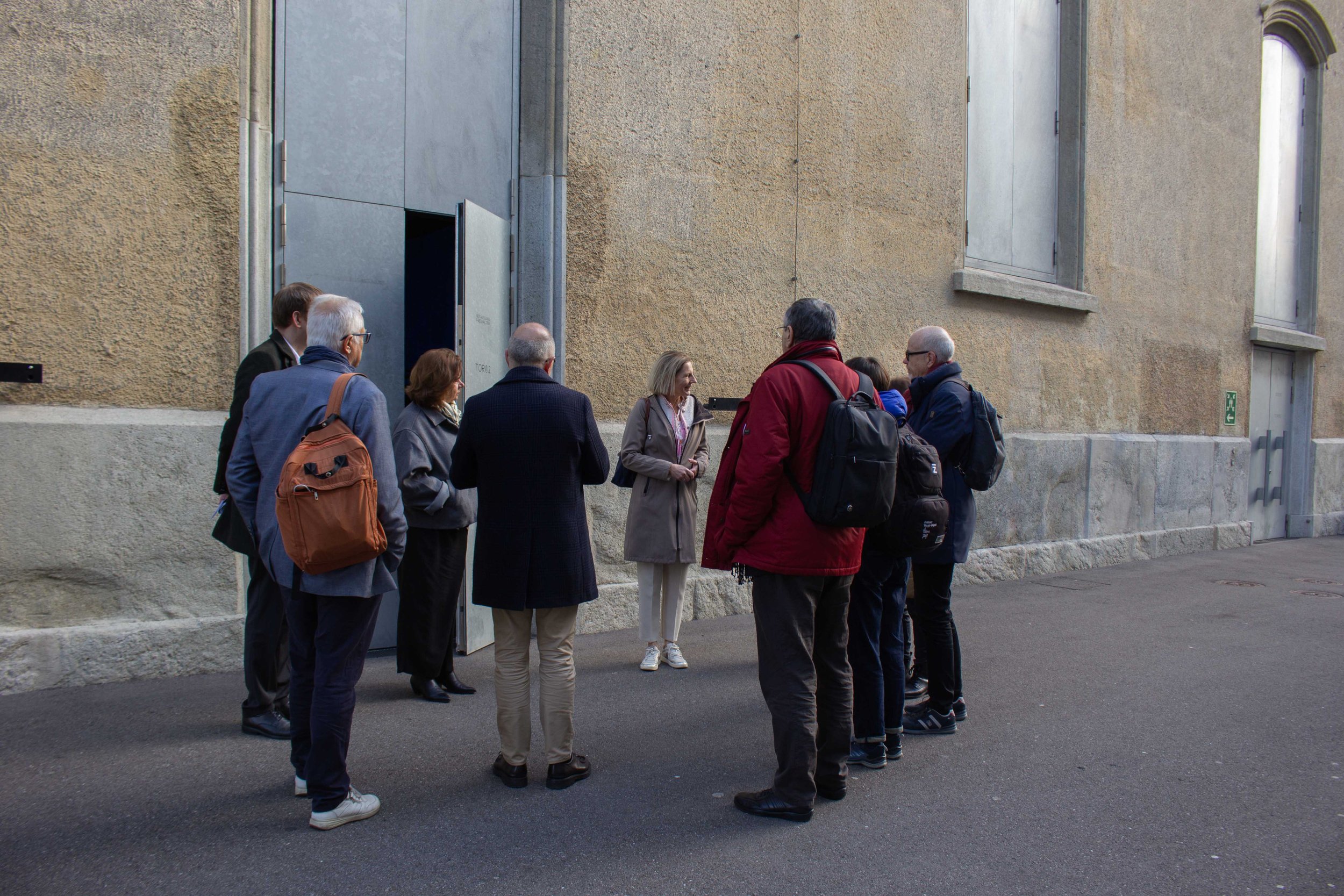 Die Jury vor der Alten Reithalle