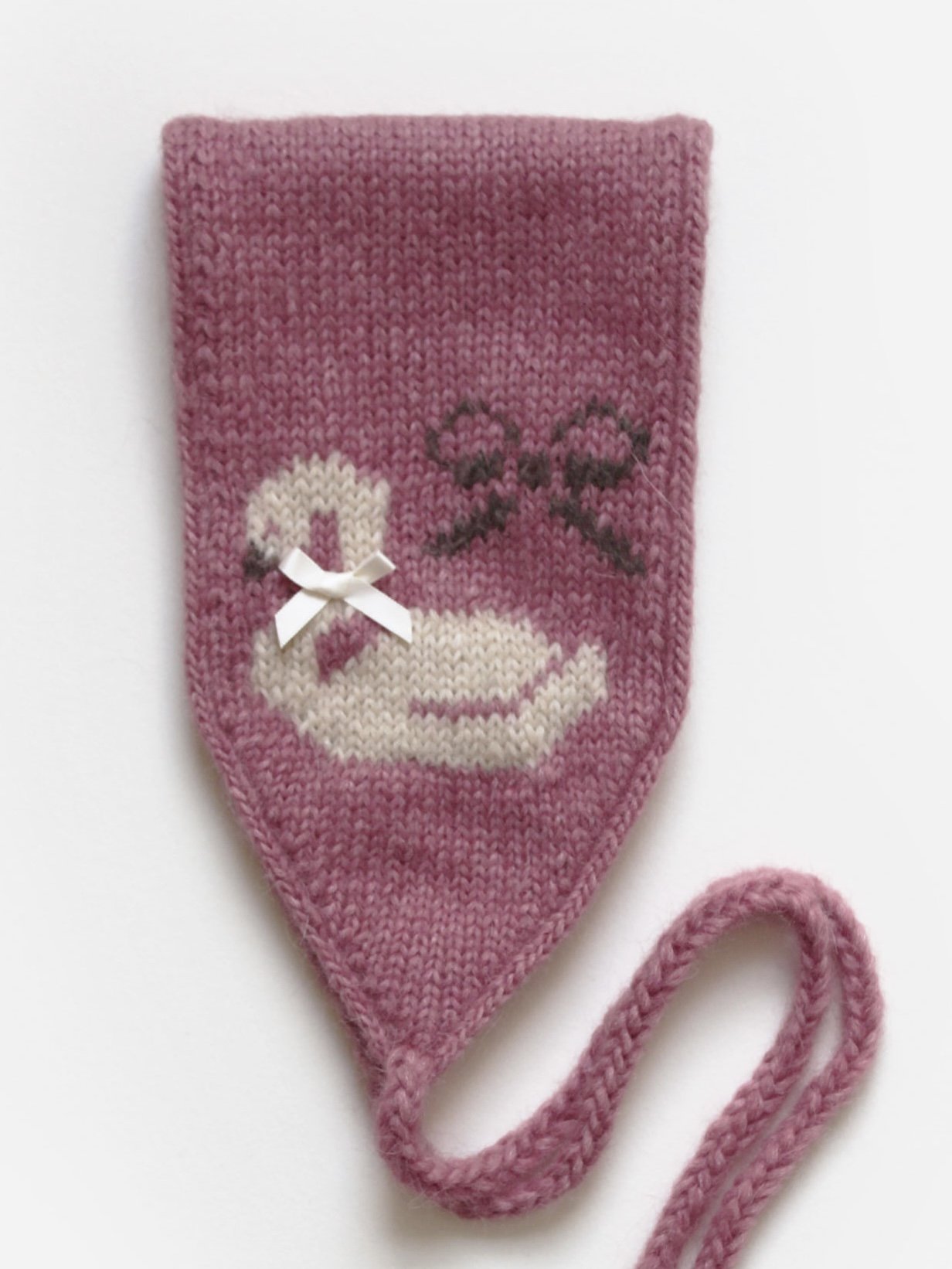 Pink Swan Bonnet