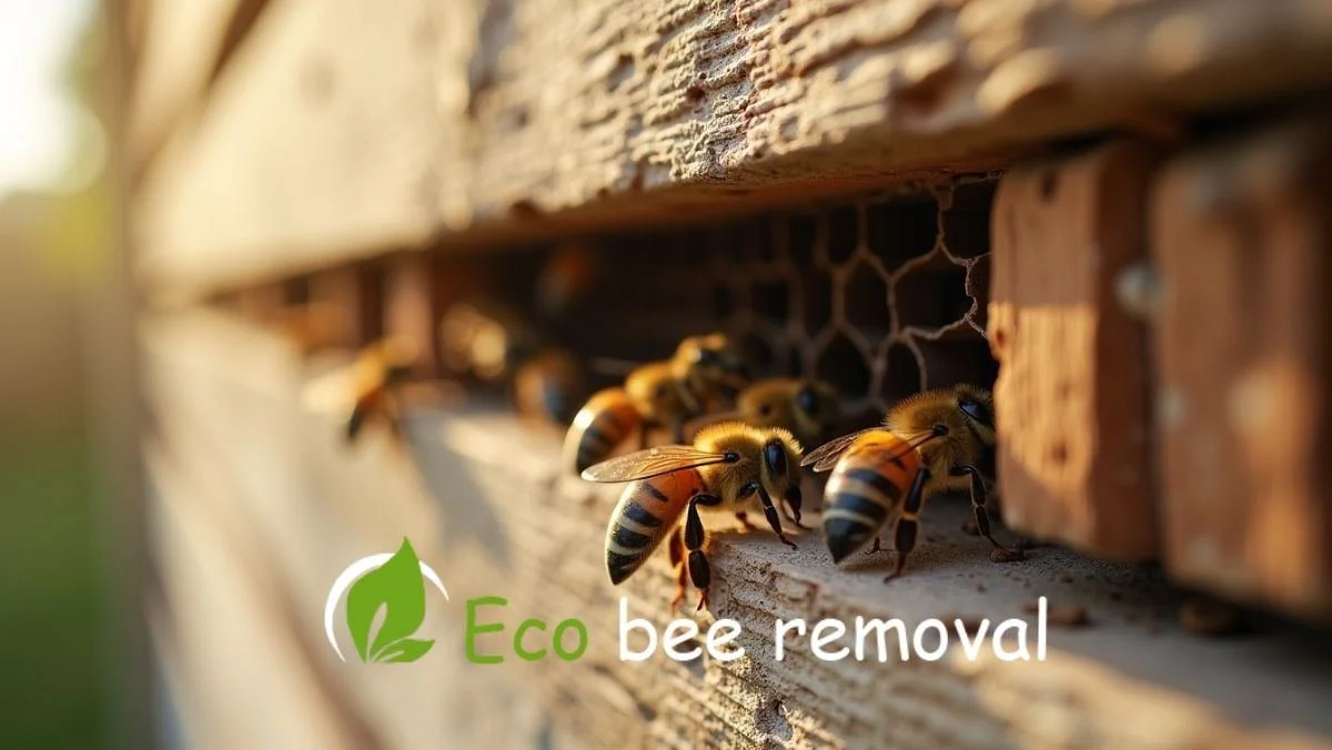 What bees see with ultraviolet vision when inspecting nesting sites