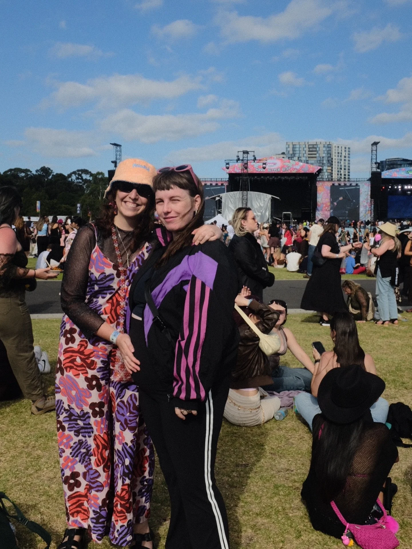 Happy Valentine&rsquo;s Day love @catwiggout gosh we have a big year ahead! 

But if you can do a music festival nearly 7 months preggers you can do *anything*