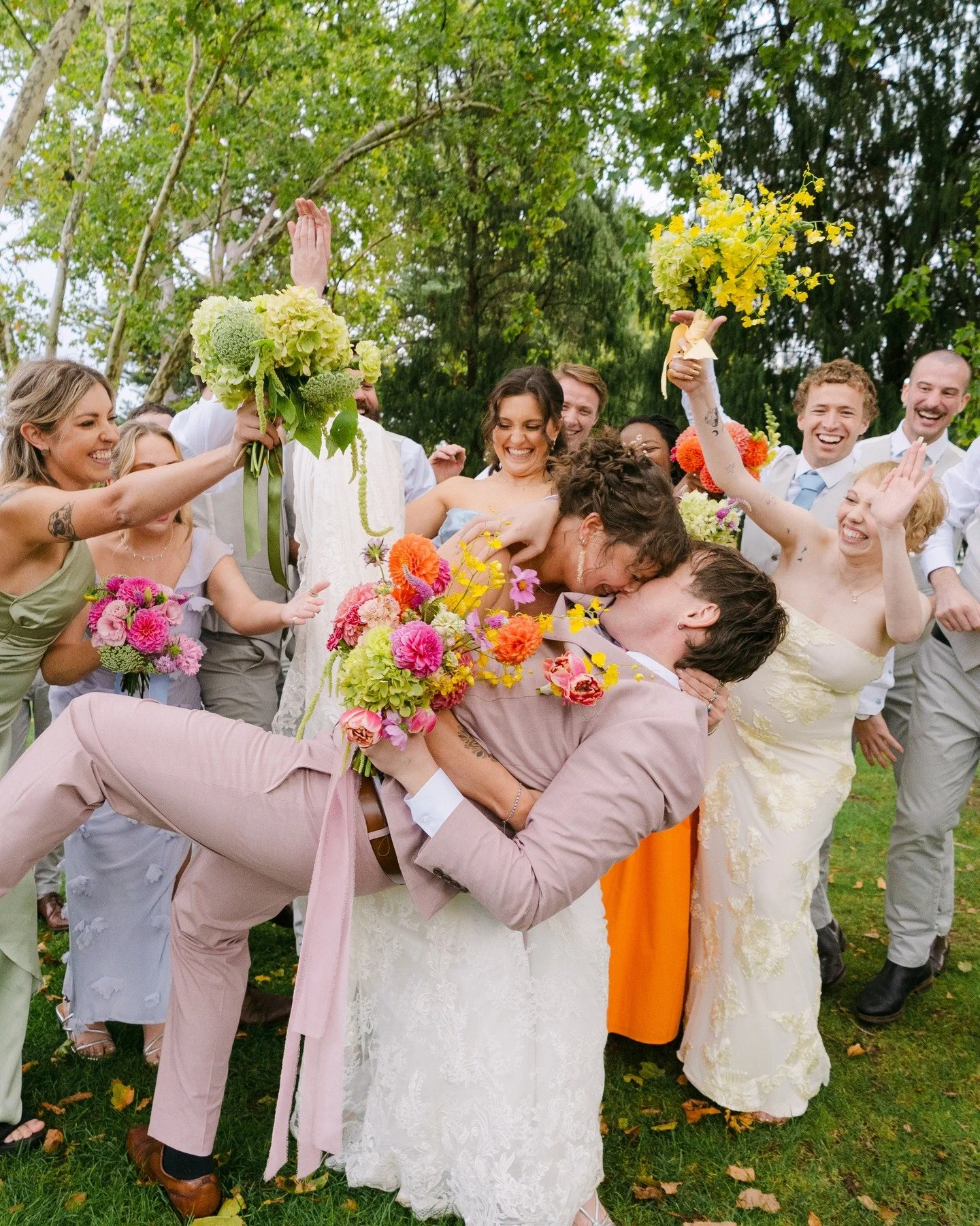 Belle + Jack
Actually, one of the most fun couples on the planet. 

Sometimes in pre wedding interviews folks will ask the question "What happens if there's some kind of emergency and you can't shoot our wedding?" This wedding is an example