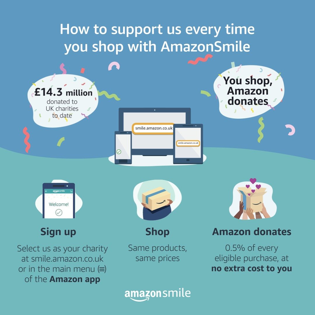 Raise Funds through Amazon Smile
