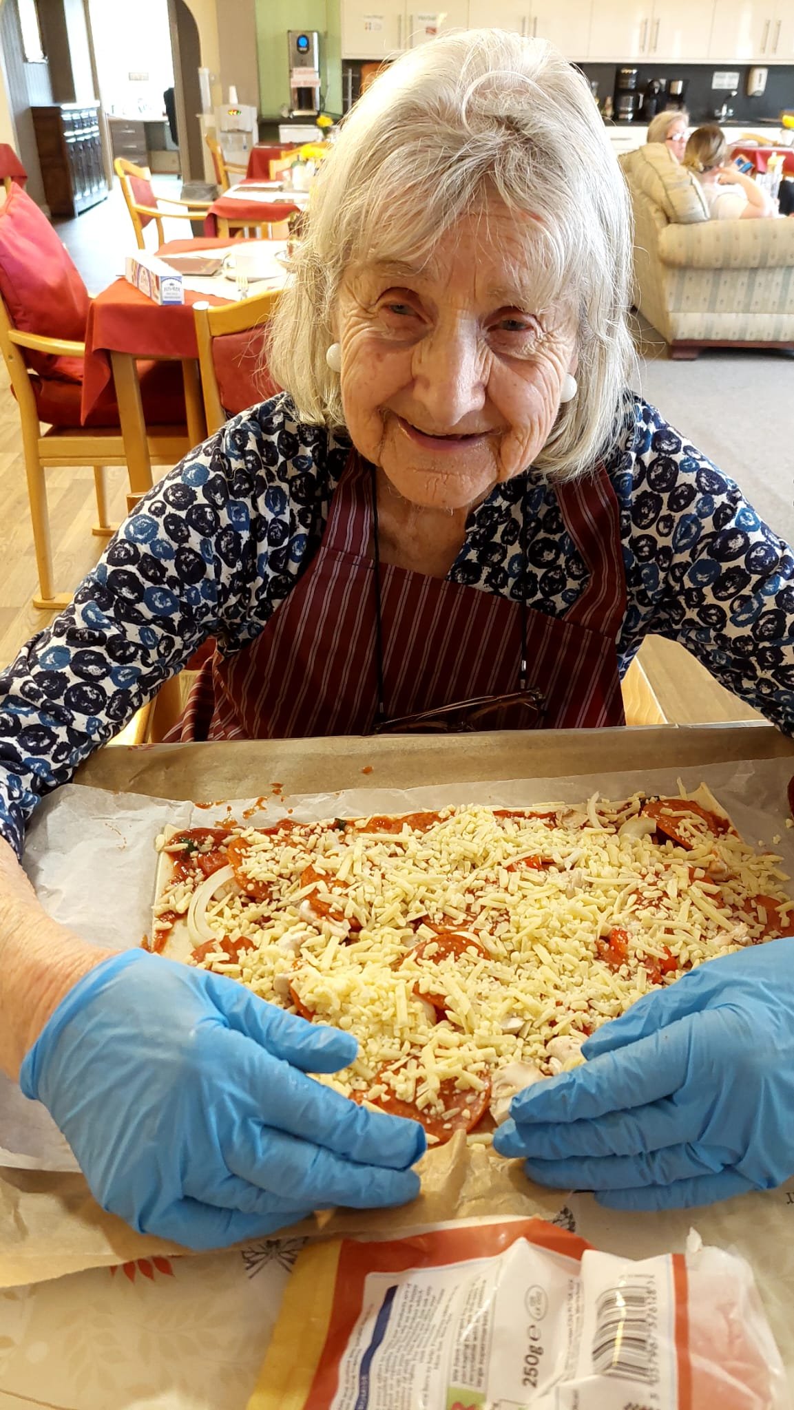 Pizza in Jah-Jireh Elderly Care Homes