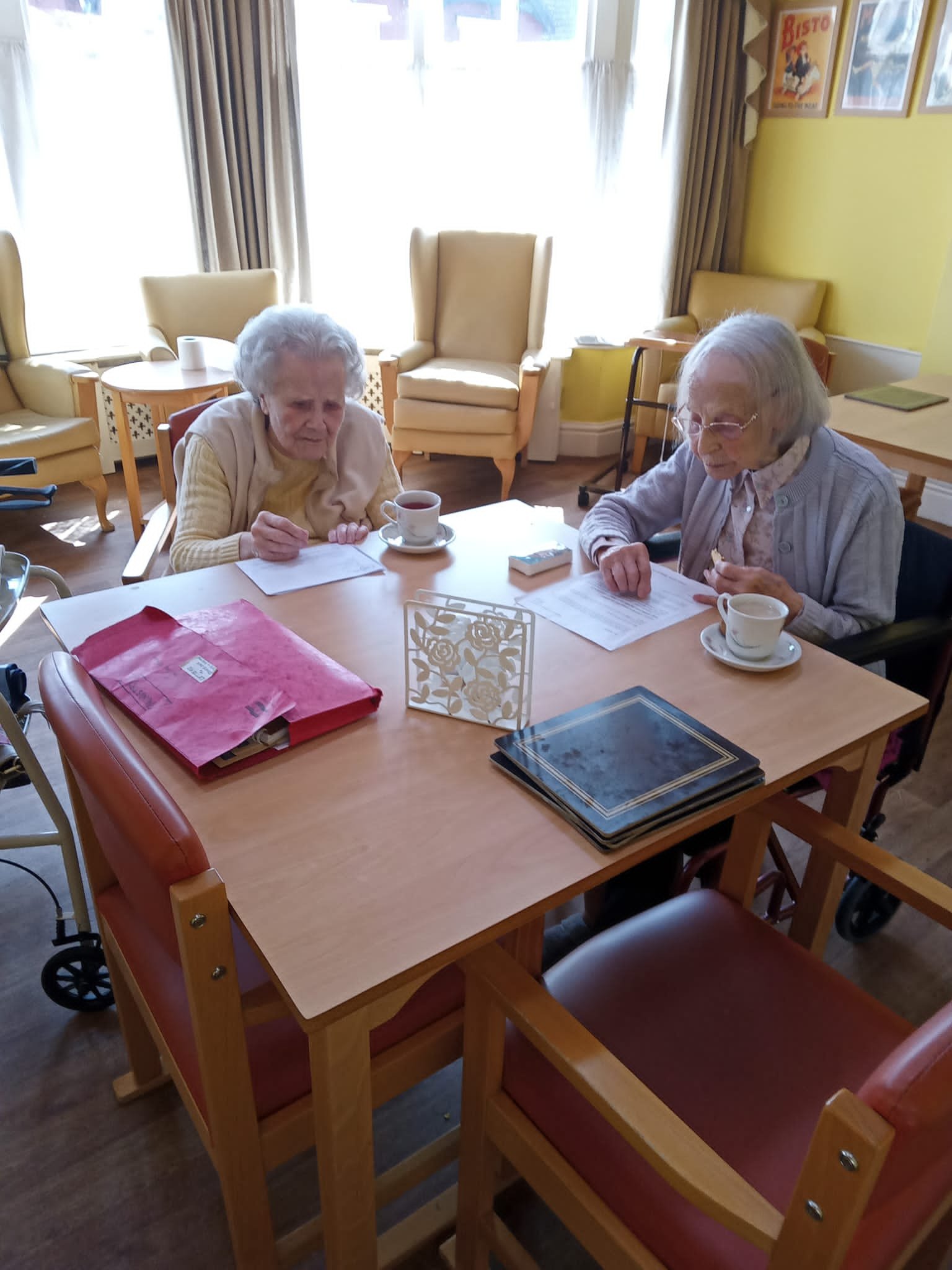 Letter Writing at Jah-Jireh Elderly Care Home