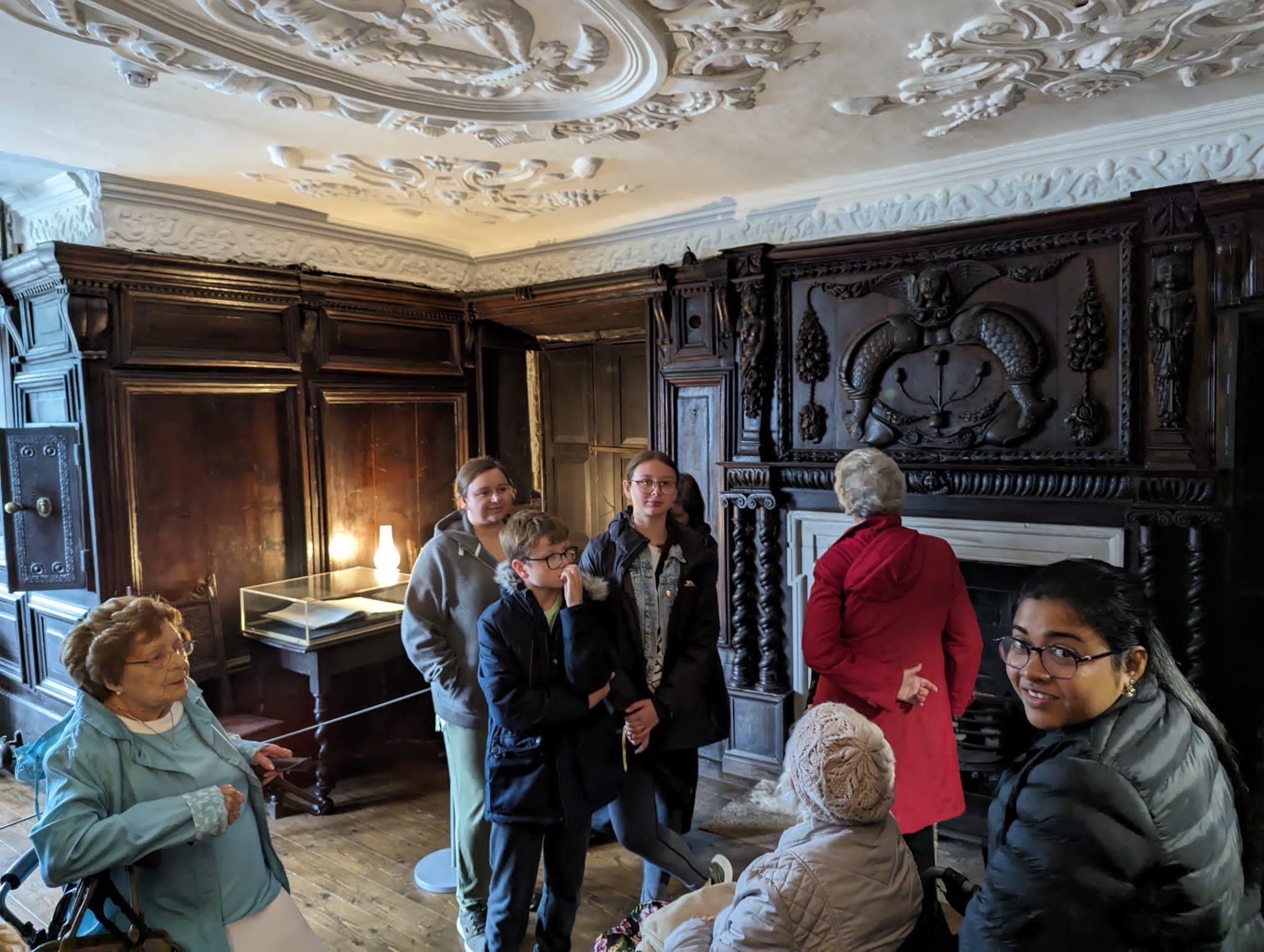  visit to Astley Hall from Jah-Jireh Elderly Care Home