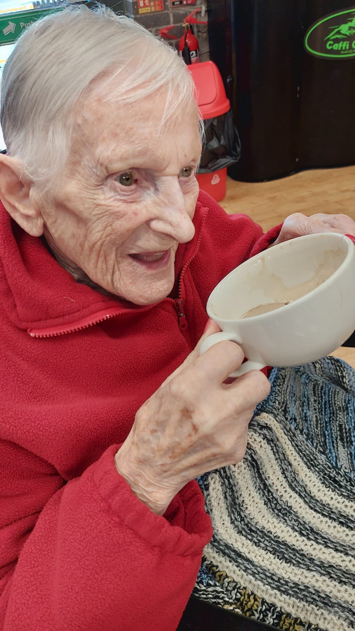 Residents of Jah-Jireh Elderly Care home visit Aberdare Country Park