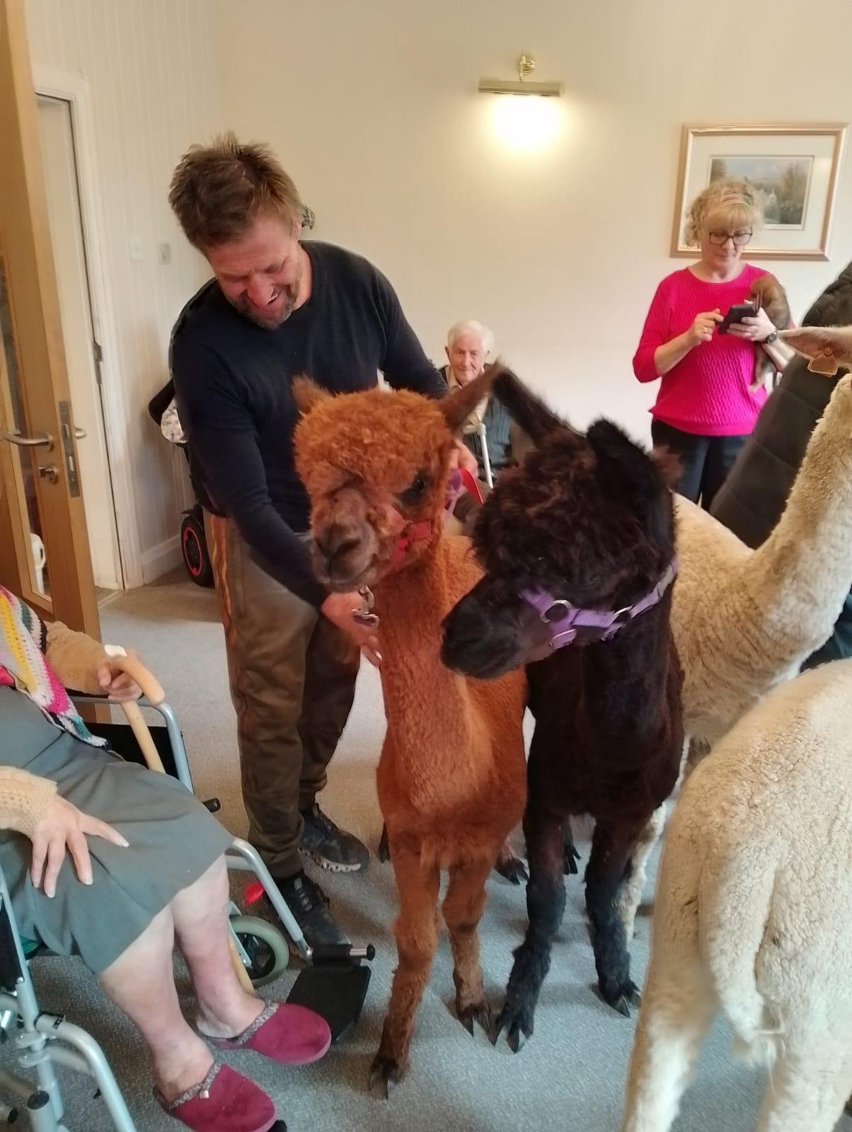 Animal Therapy at Jah-Jireh Elderly Care Home