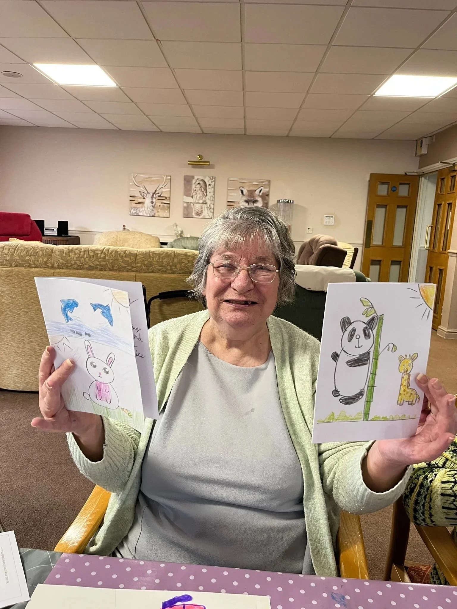 Cards at Jah-Jireh Elderly Care Homes for Jehovah’s Witnesses