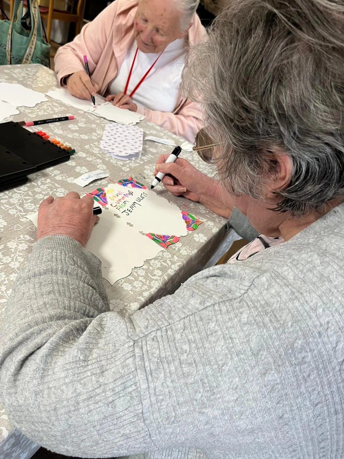 Cards at Jah-Jireh Elderly Care Homes for Jehovah’s Witnesses