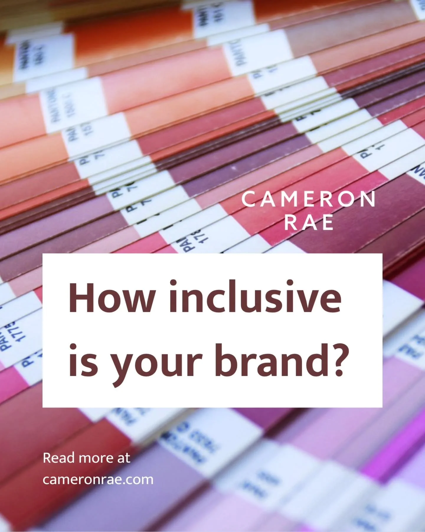 How accessible is your brand?

A good visual identity that can engage wide and diverse audiences is about much more than aesthetics.

There are key considerations around things like colours, shapes, fonts, use of language and the content of your mark