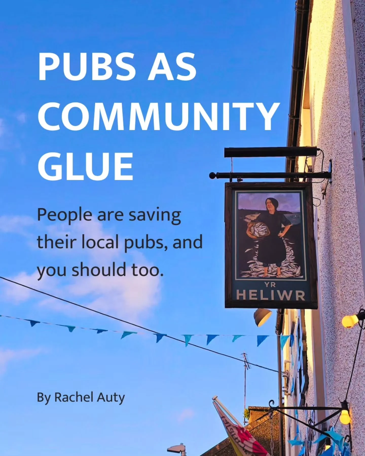 💫 ꪀꫀ᭙ ꪖ𝕣𝕥ⅈᥴꪶꫀ 💫

@marketerach wrote this article to accompany the release of three short films about community-owned pubs, made by Katie Greenhalf @this.film.production and her for @campaignforrealale in partnership with @plunkett_uk 

Read it 📖