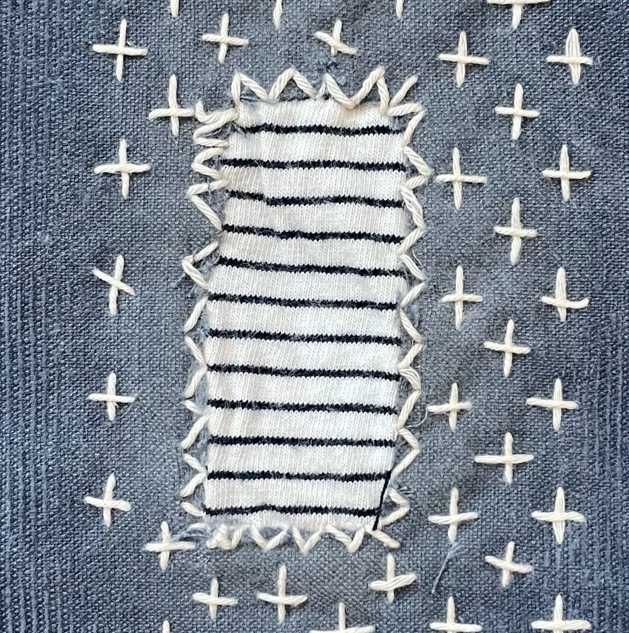 Visible Mending Worksop with @thebigkeep