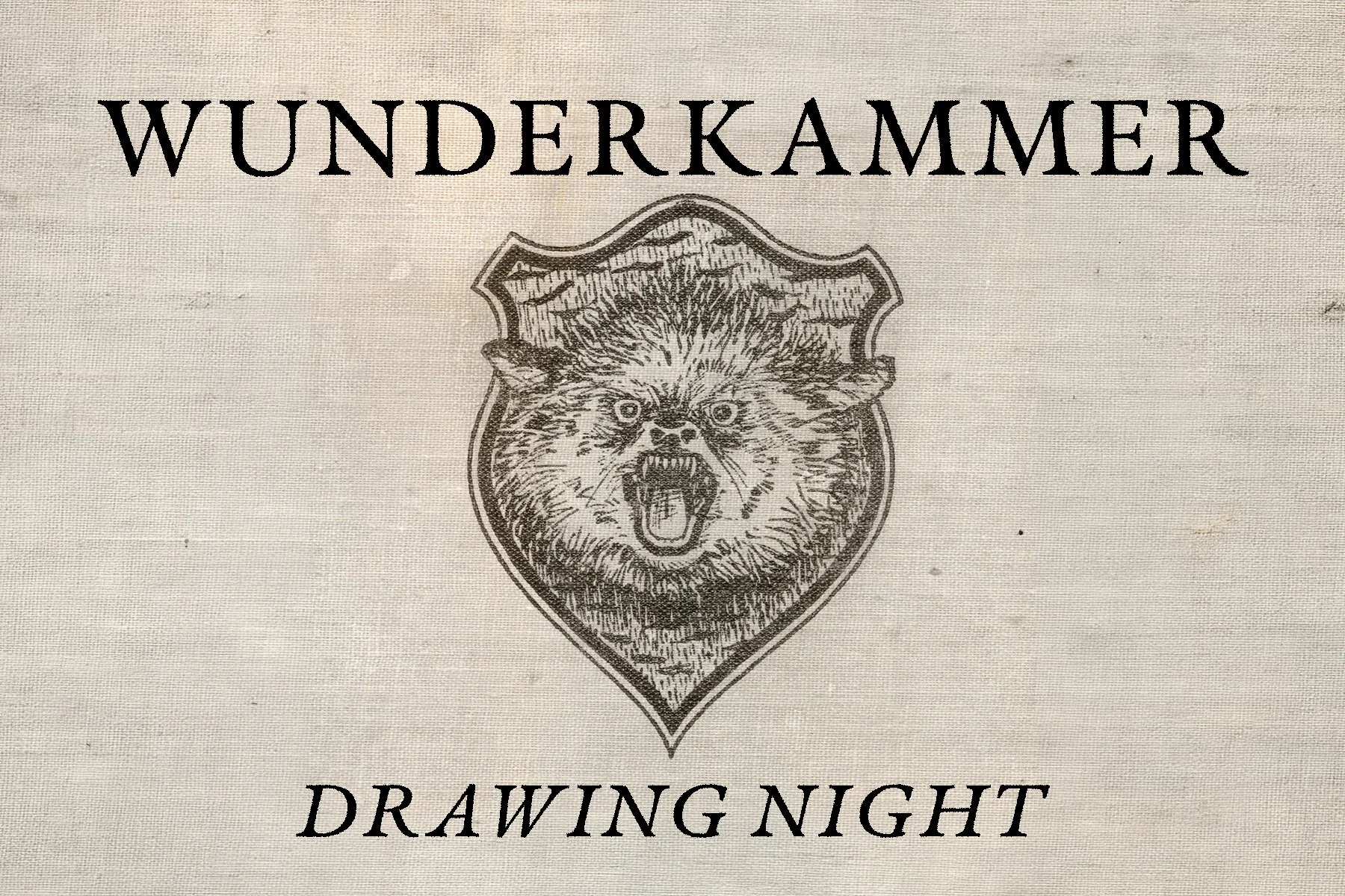 'WUNDERKAMMER' Drawing Night