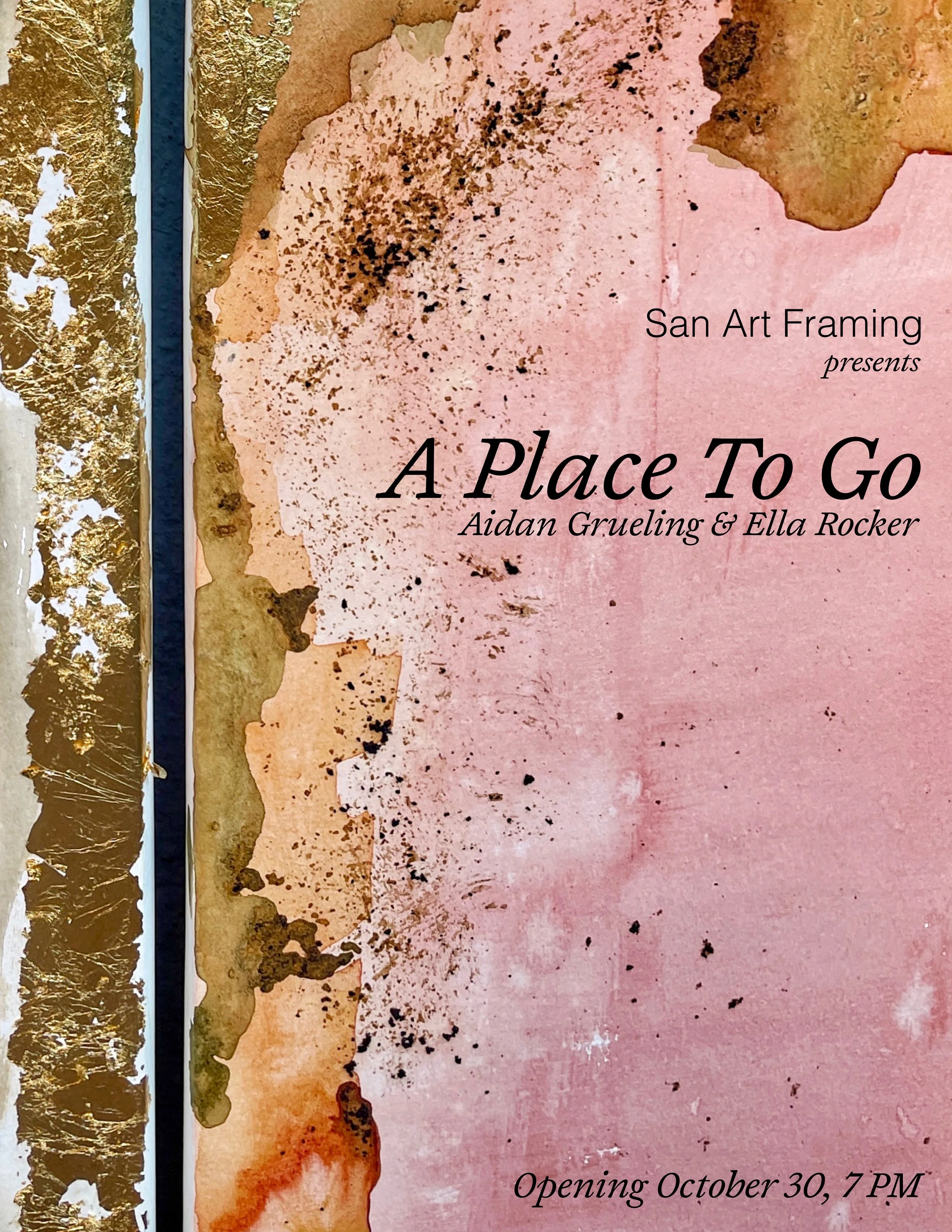 'A Place To Go' Opening