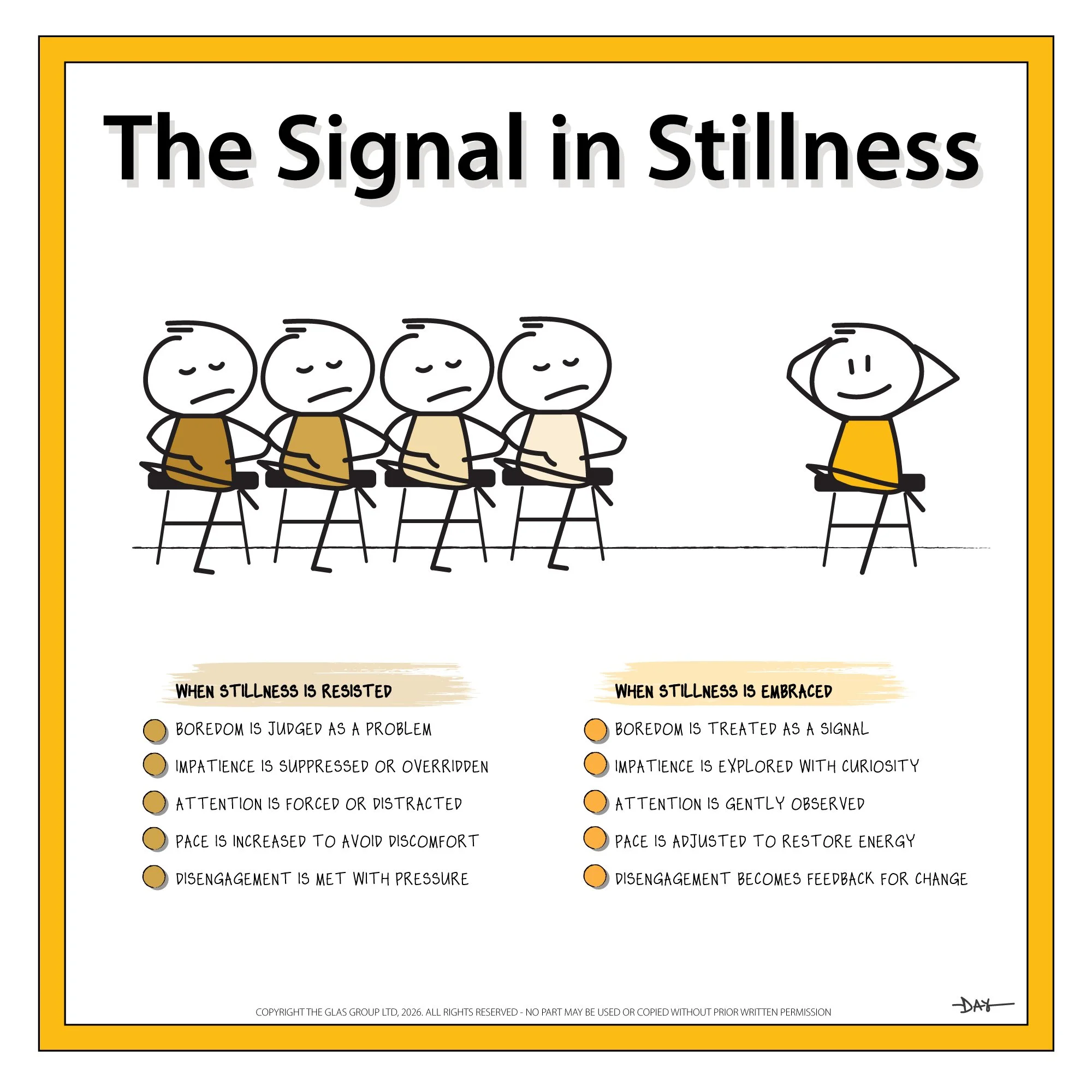 The Signal in Stillness | Wait | Leadership &amp; Self-Deception