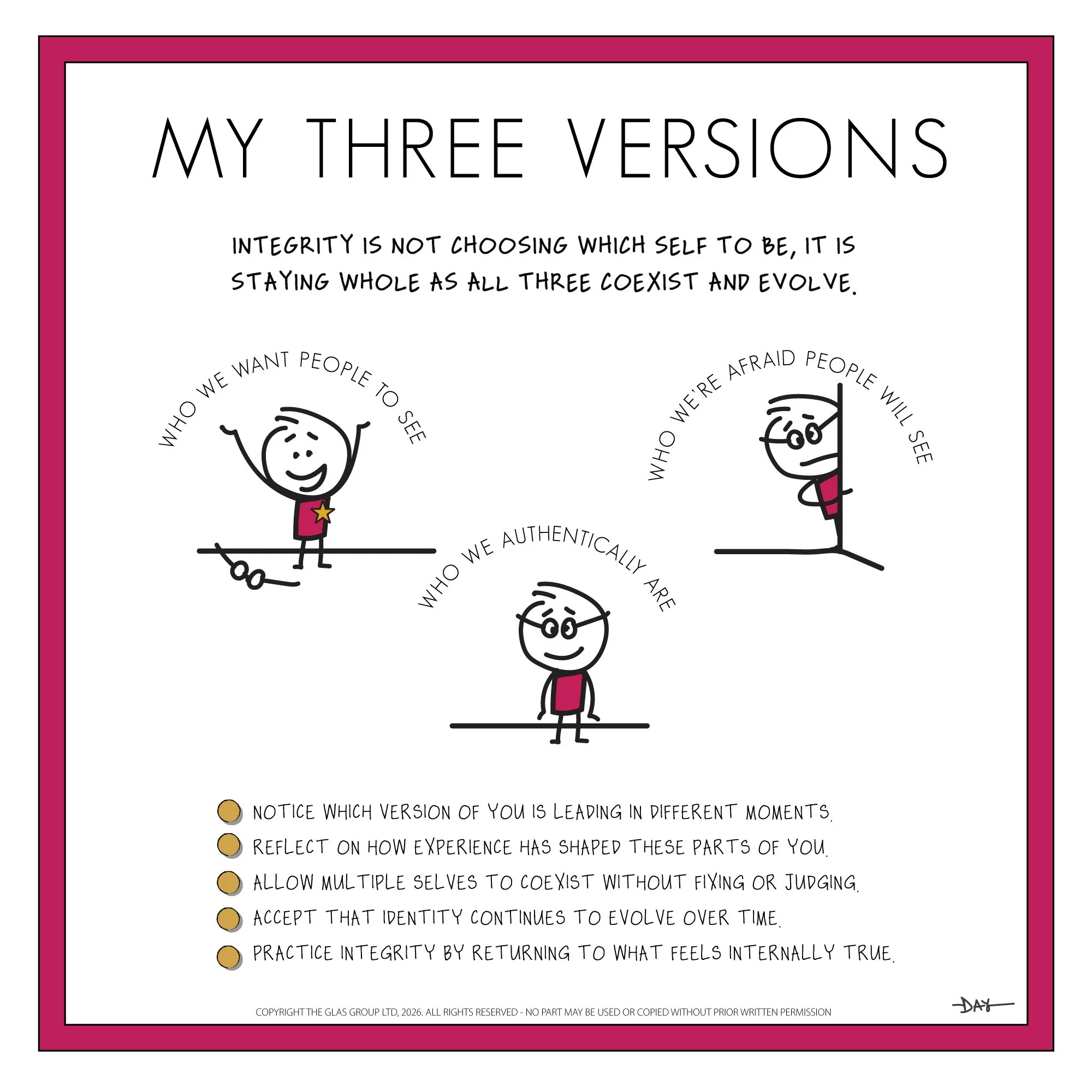 My Three Versions | Integrity | Change Your Life in 7 Days