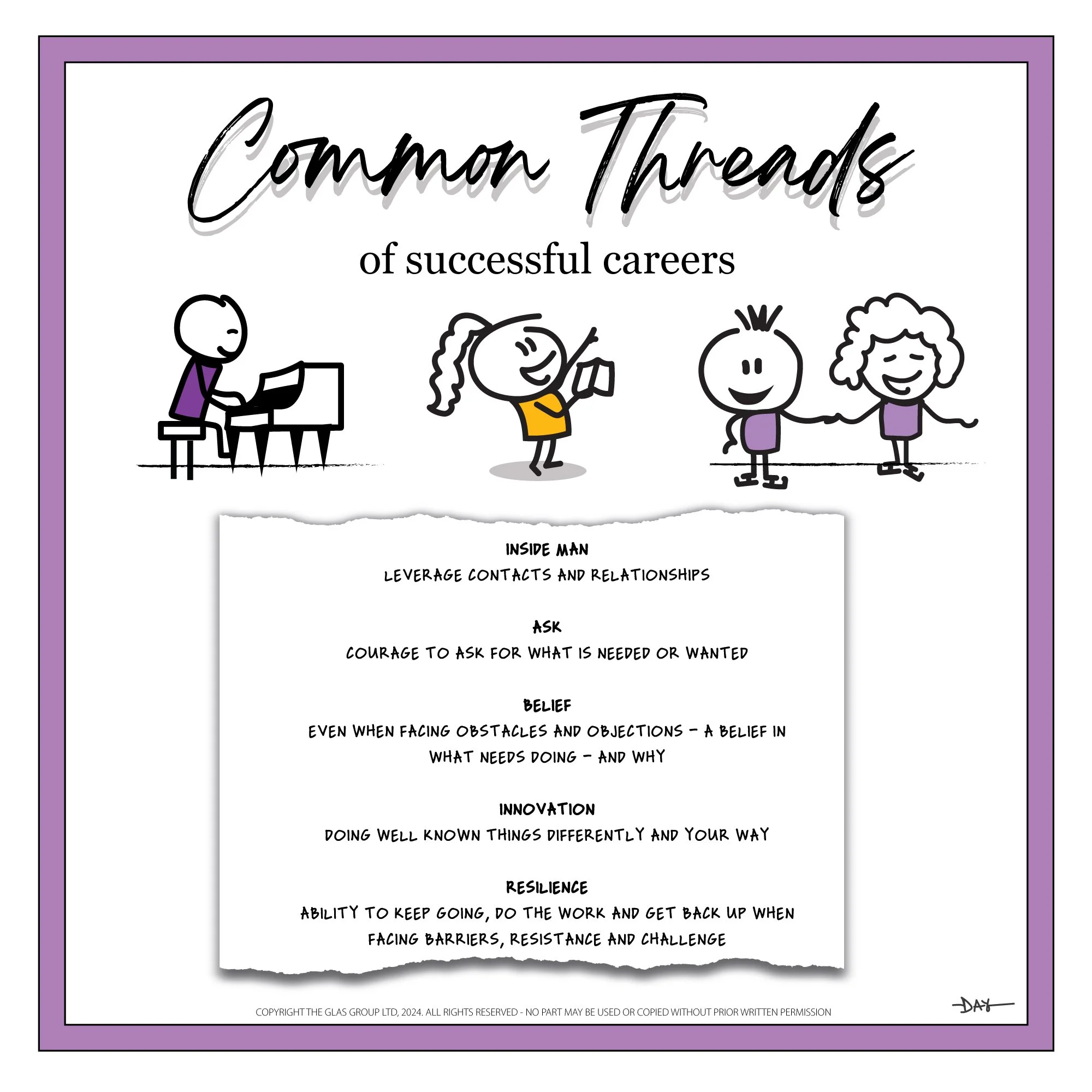 Common Threads of Success | Growth | Ultimate Happiness Prescription