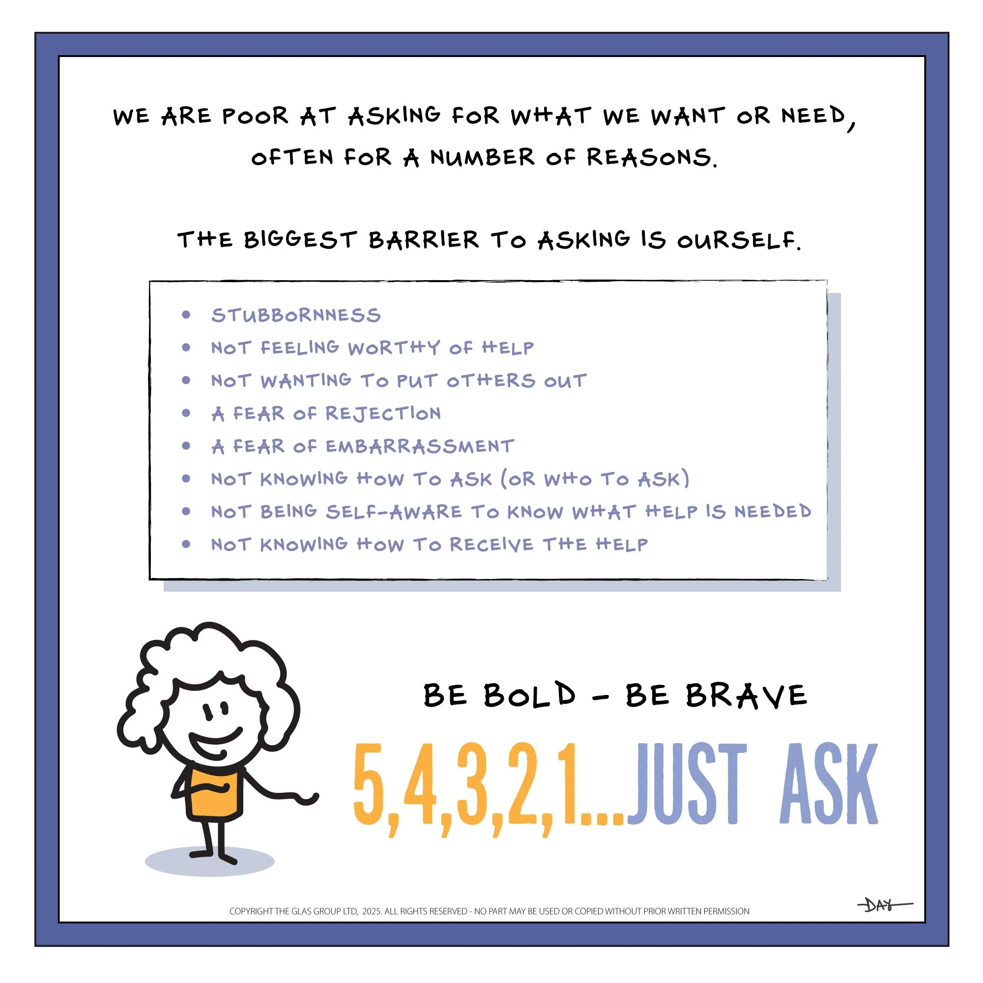 5,4,3,2,1…Just Ask | Tolerate | A More Beautiful Question