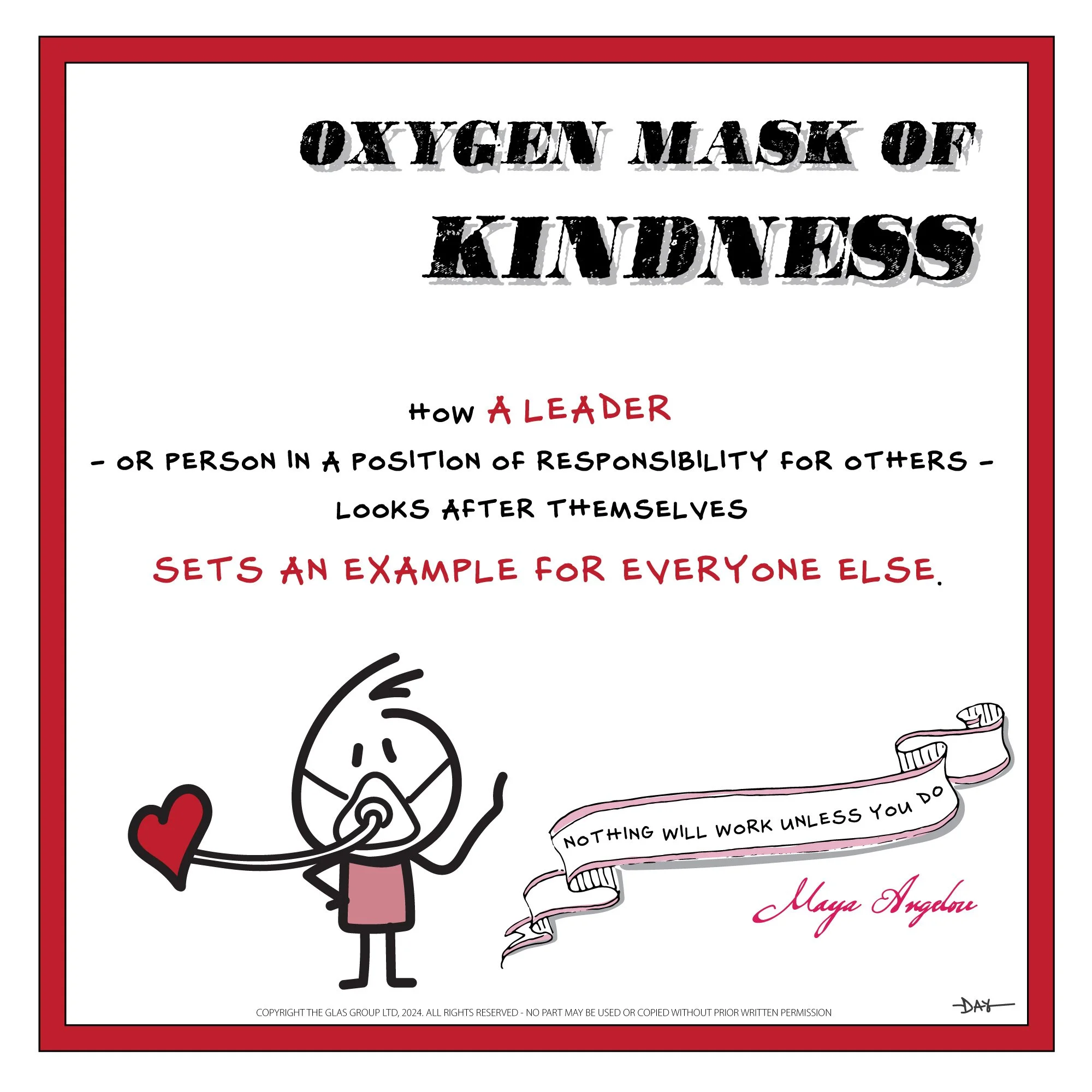 Oxygen Mask of Kindness | Normal | Mental Health in Leadership