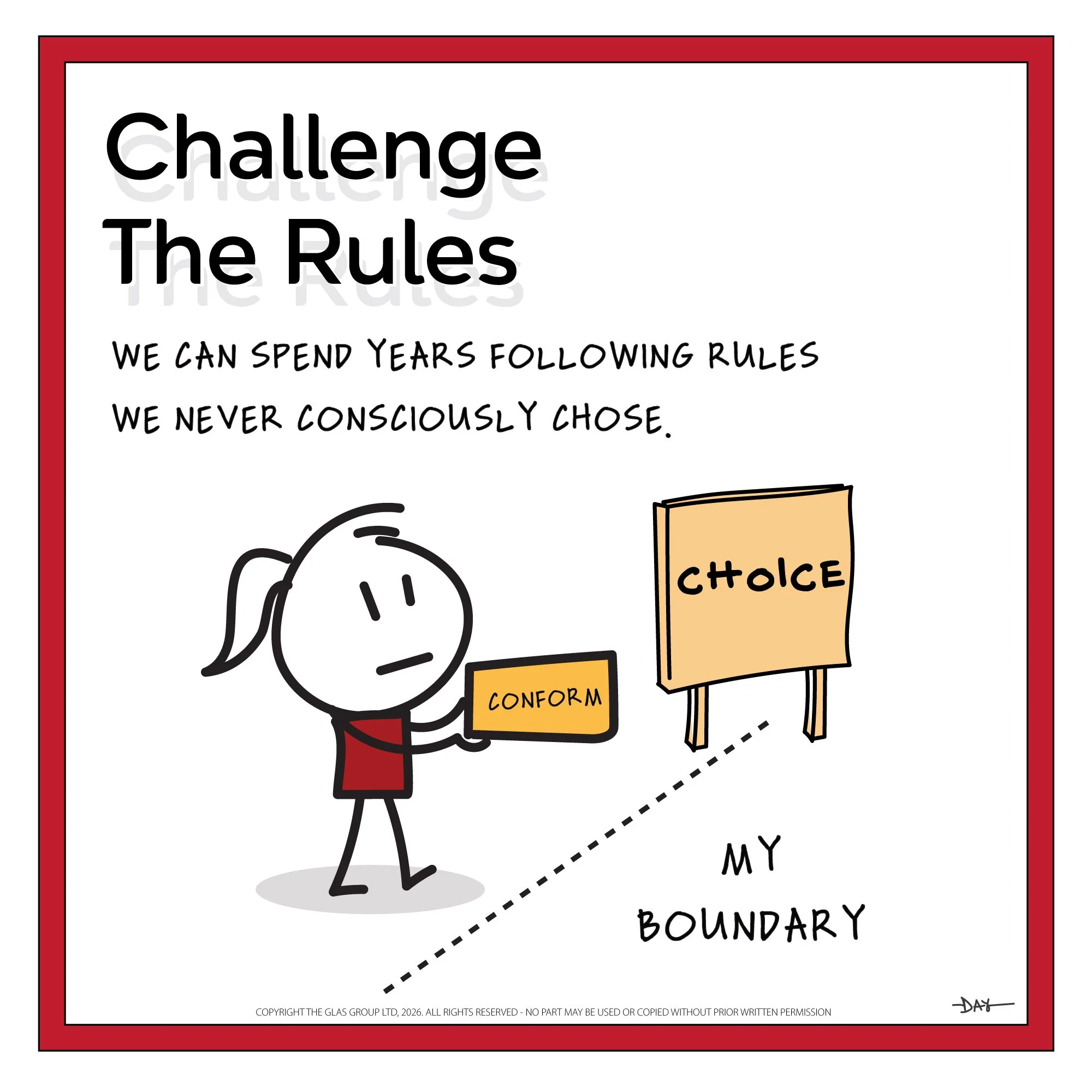 Challenge The Rules | Boundaries| 7 Perspectives