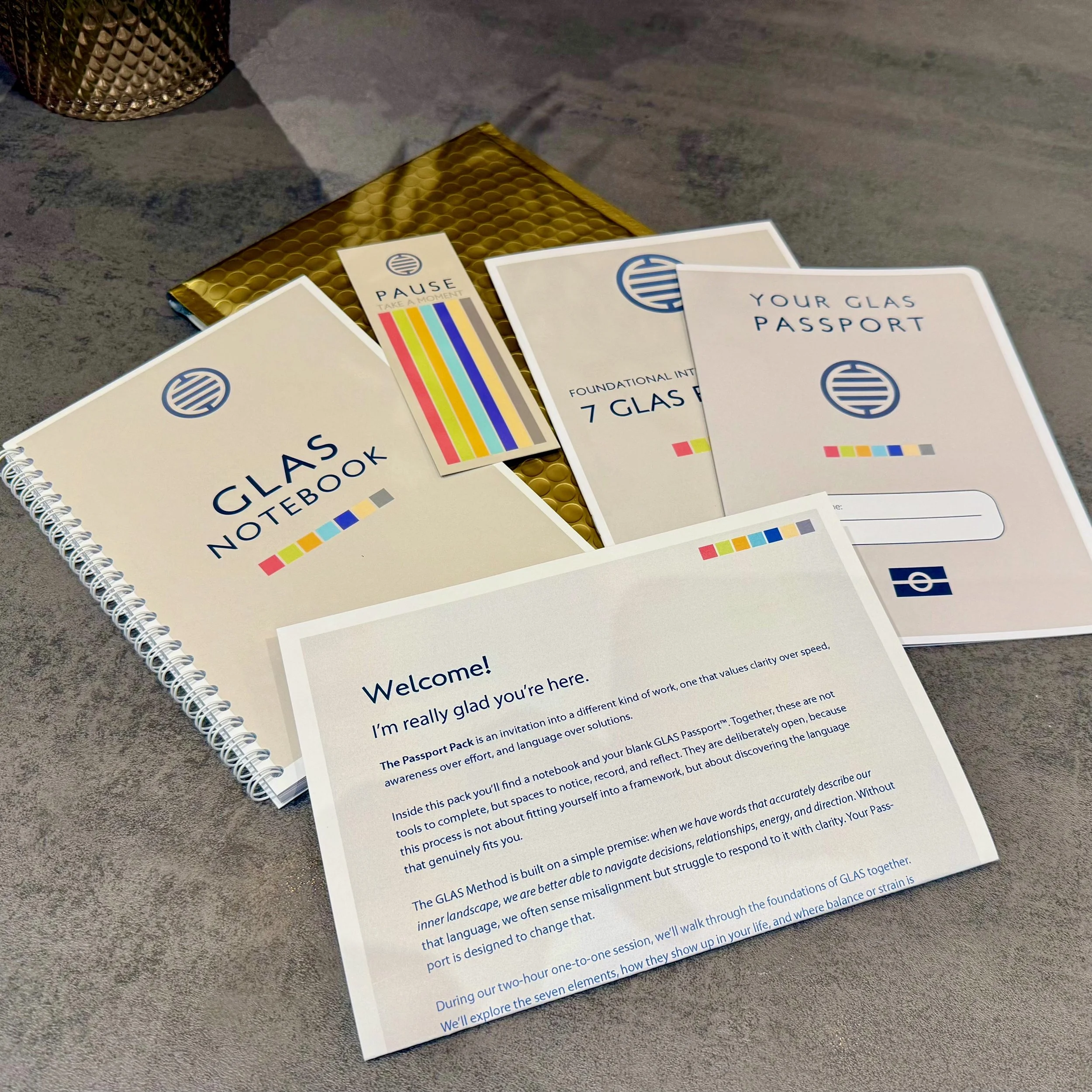 GLAS Passport Plan and Pack