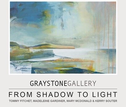 Opening TOMORROW!
So excited about this PV at the beautiful new @graystonegallery in Leith, Edinburgh.
I will have some new work showing alongside amazing work from artists @madeleinegardiner_ @mlmmcdonald and @tommyfitchet 
Do come along if you&rsqu