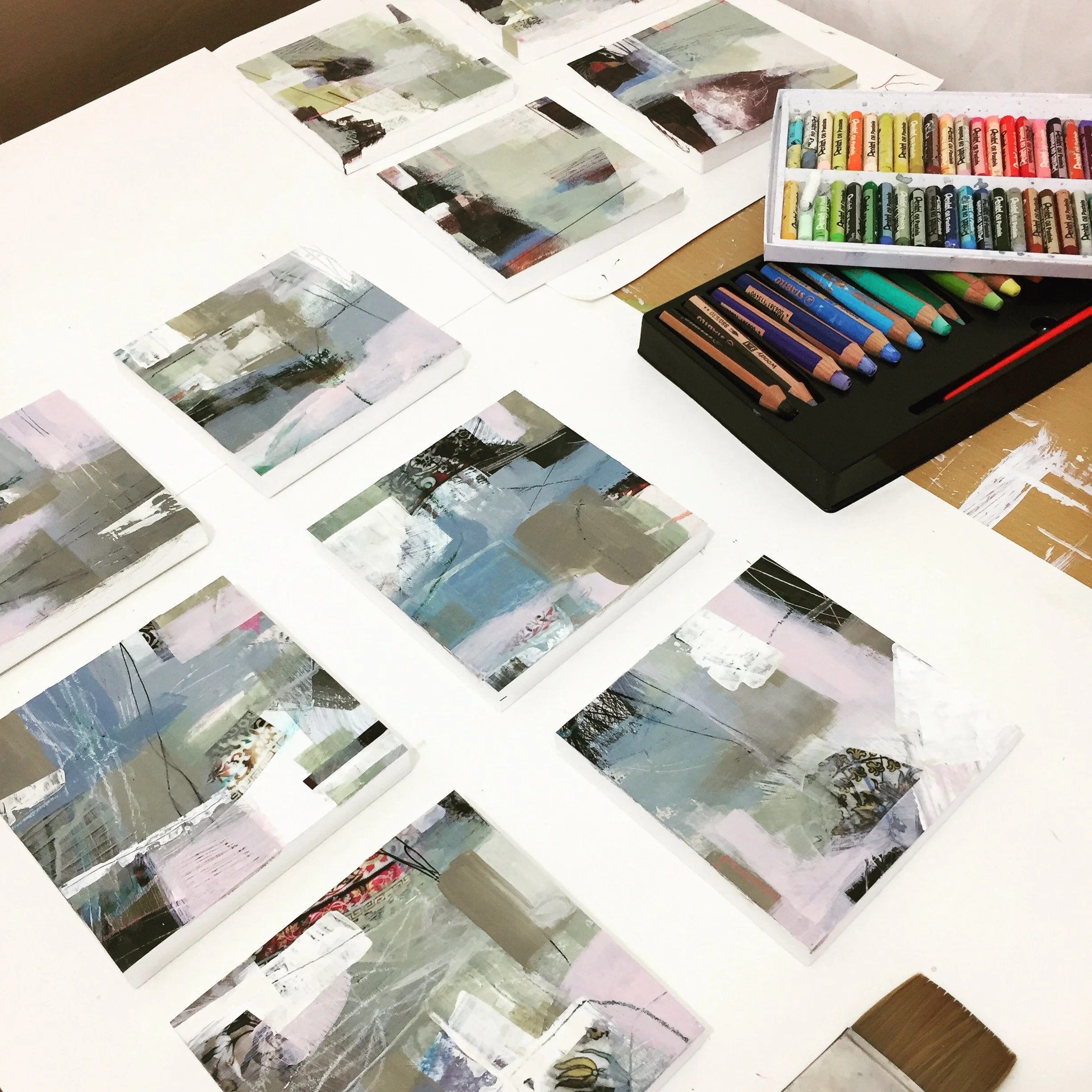 How can my art practice and lockdown homeschooling co-exist?