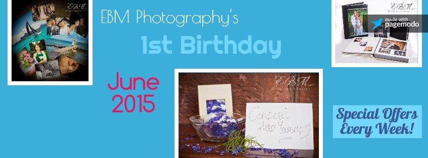 It's EBM Photography's 1st Birthday!