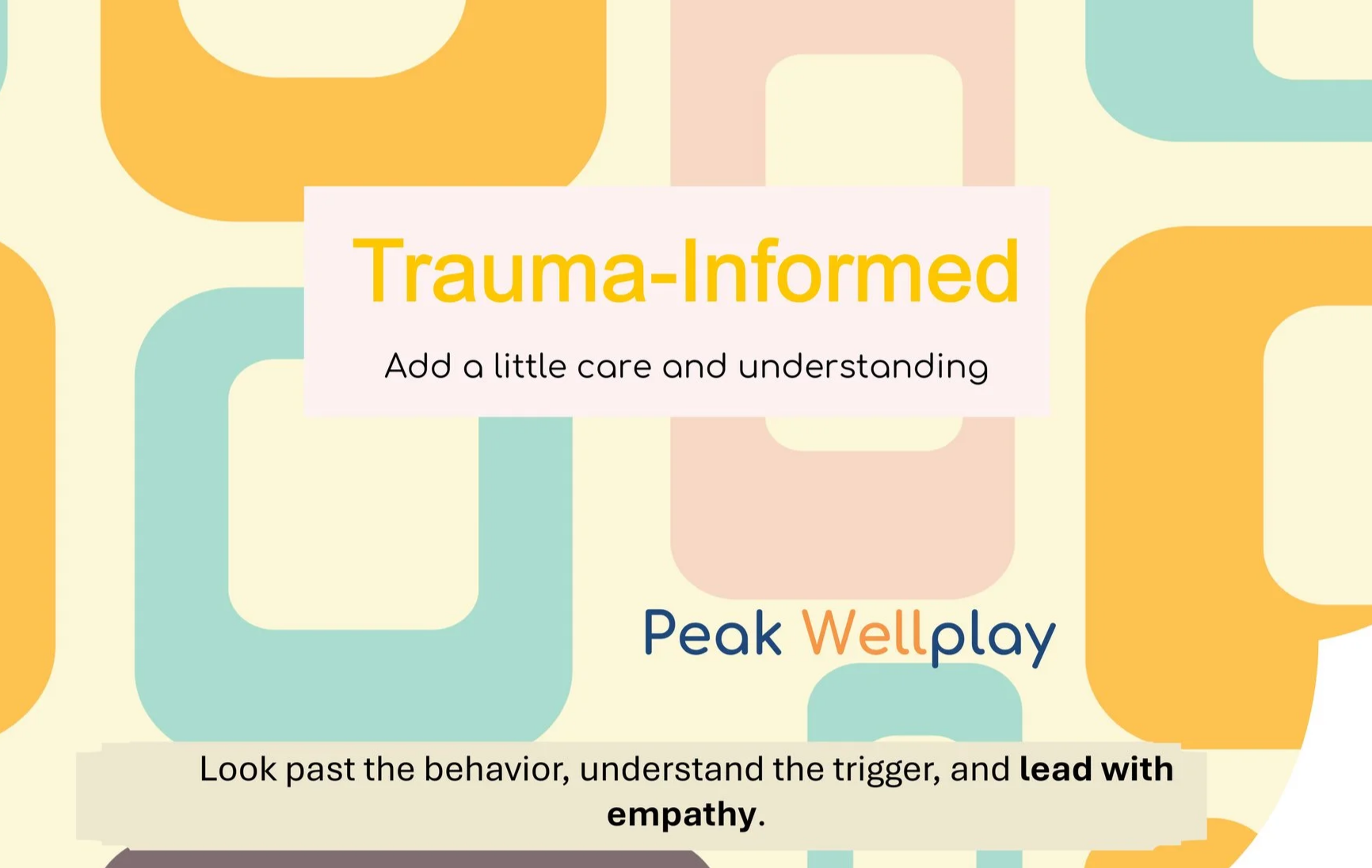 Game Board & Curriculum, Trauma-Aware