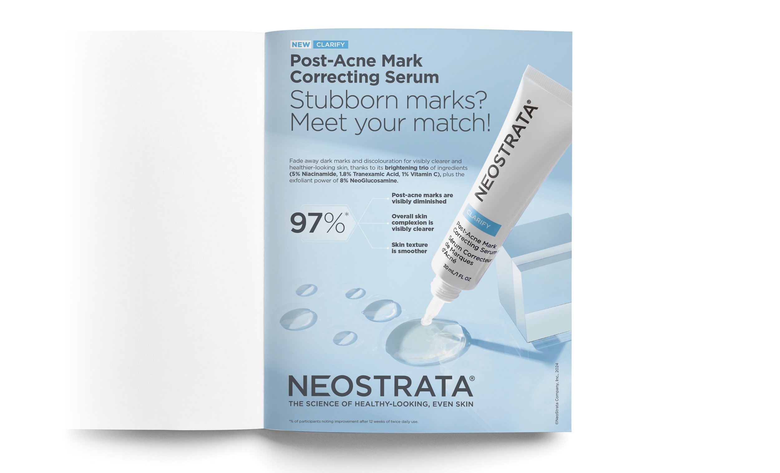 Post-Acne Serum Advertising Campaign | NEOSTRATA