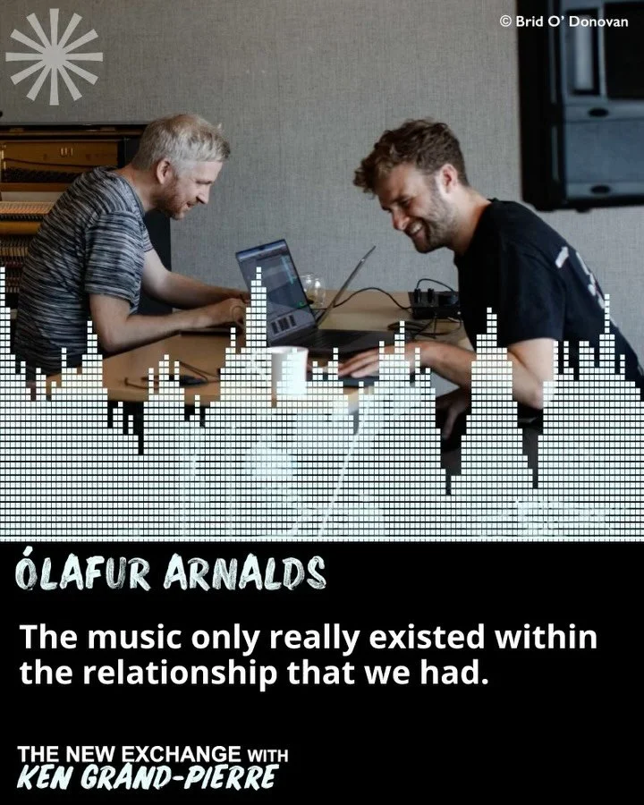 In case you missed it, on NYE I dropped my last pod of the year with @olafurarnalds The idea of having &Oacute;lafur on twice in one year is beyond wild to me, it&rsquo;s a privilege that I feel immense gratitude towards. The episode is in two parts,
