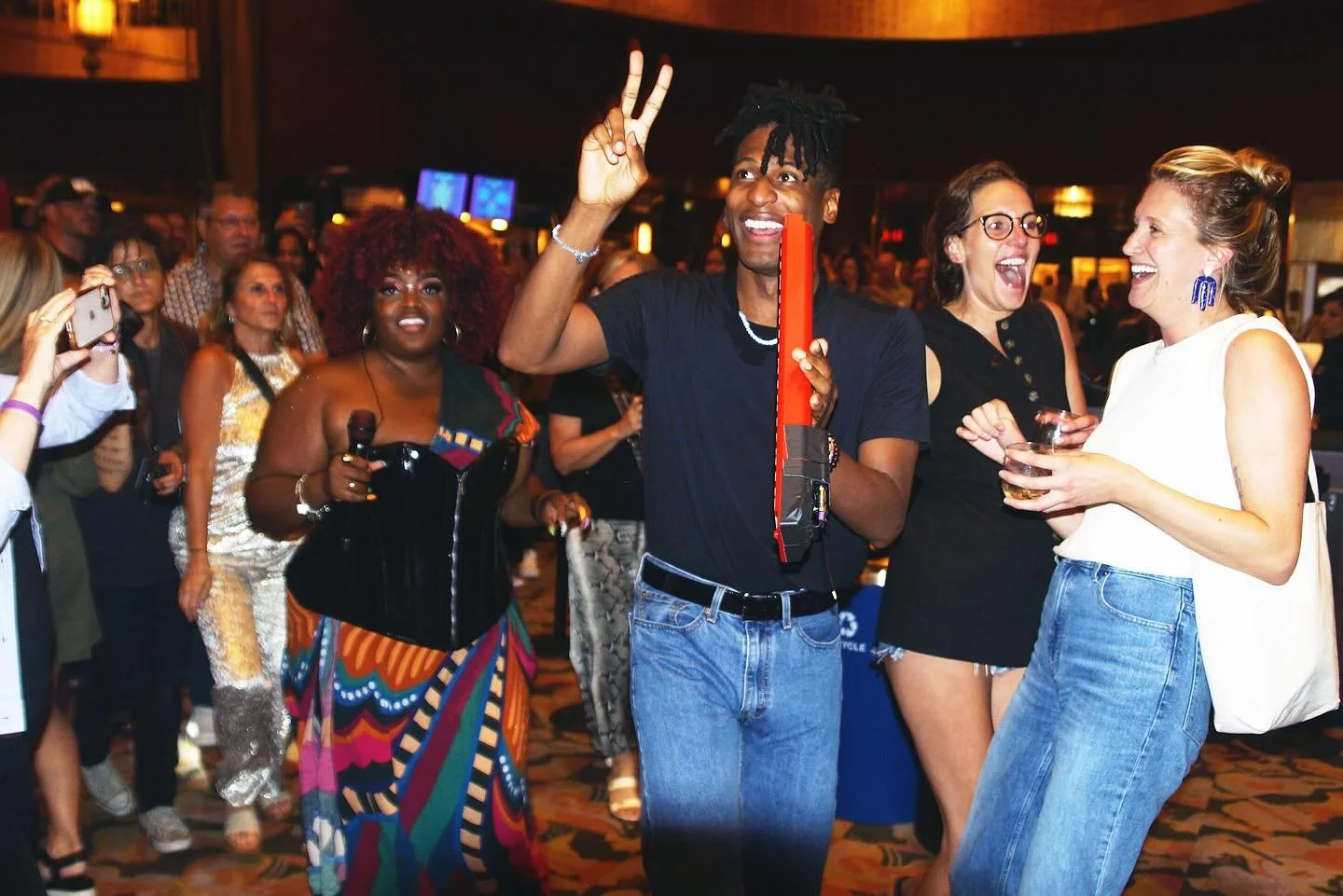 I feel like getting back into the swing of posting photos I&rsquo;ve taken, because why not 👌🏾 Here&rsquo;s a shot I got of @jonbatiste at Radio City (almost) 2 years ago. #jonbatiste #radiocity #nyc #jazz #fun