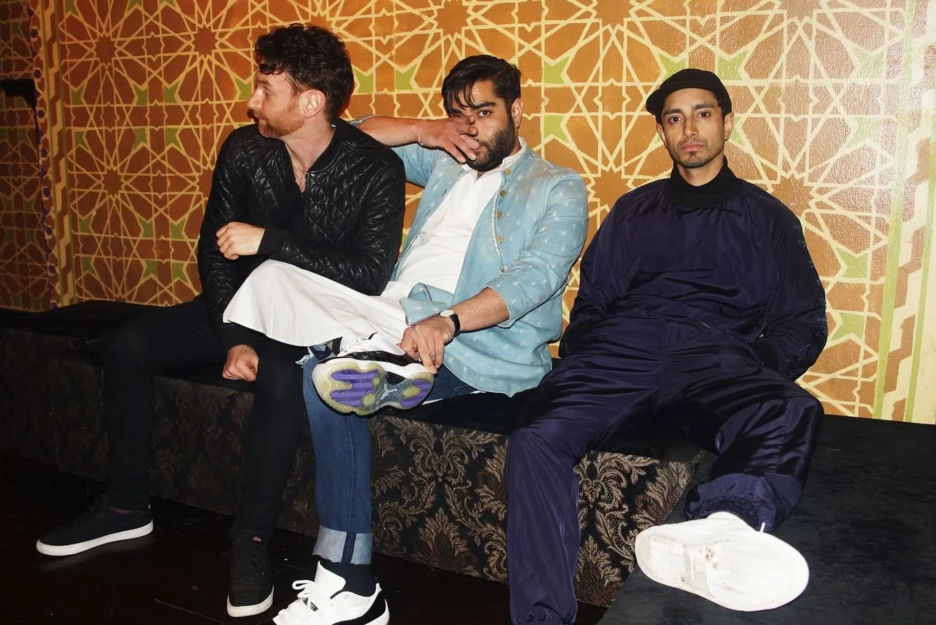 Watching Bait &amp; @hamletmovie with @rizahmed reminded me of the time I spent with him &amp; @nehrujackets at @websterhall way back in 2017.

These photos were taken literally less than 5 minutes before they hit the stage that night 😂 a very fast 