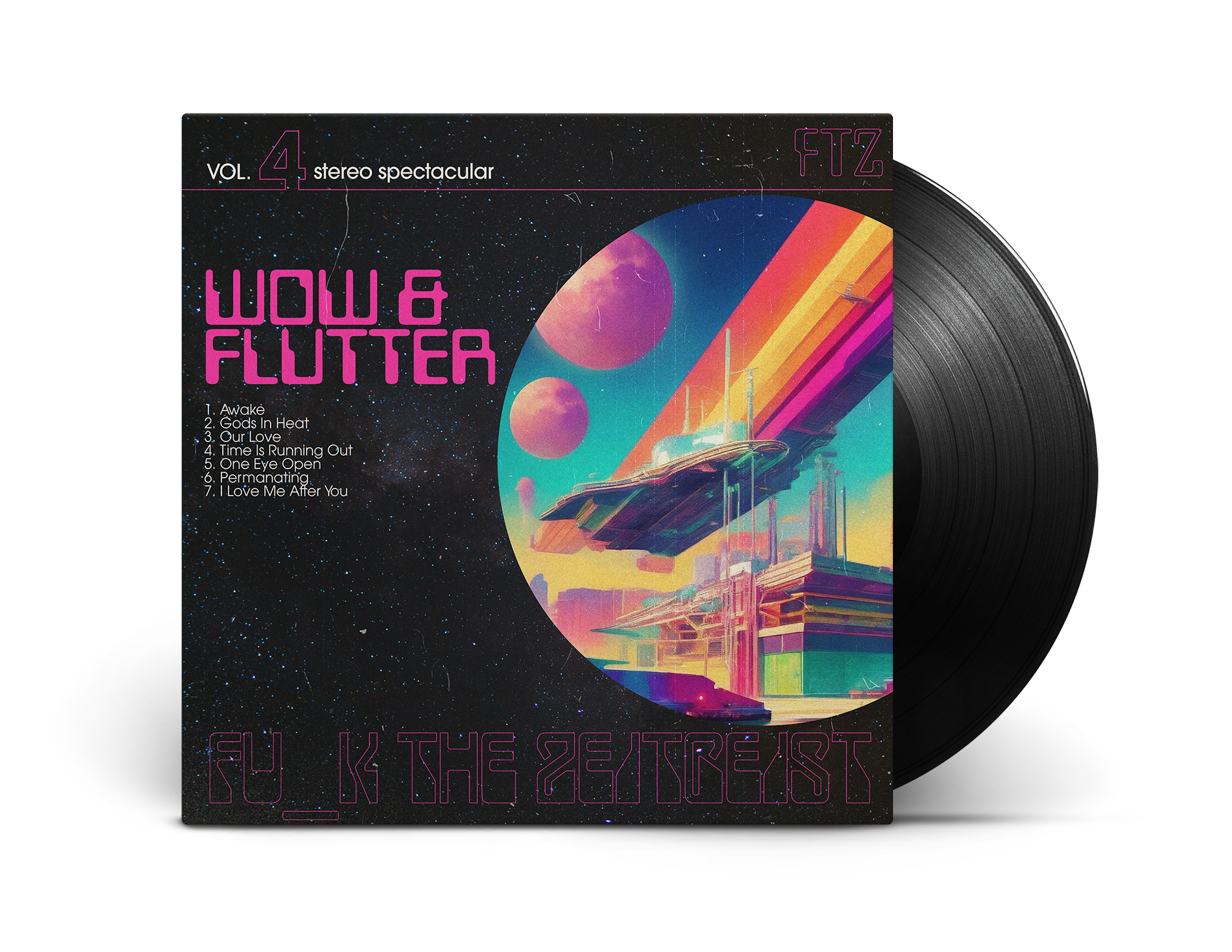 Wow & Flutter Vol. 4 ( record cover )