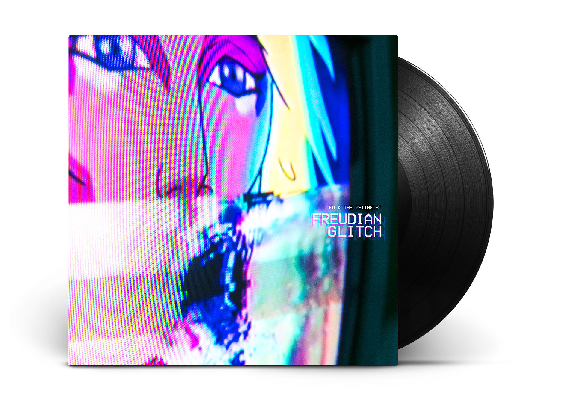Freudian Glitch ( record cover )