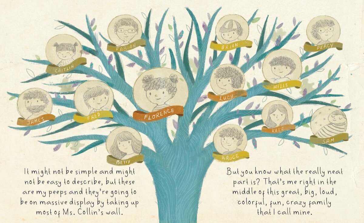   Florence and Her Fantastic Family Tree  by Judy Gilliam 