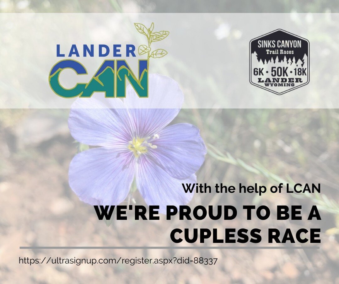 Happy Earth Day! 🌎 We're proud to be a cupless race! Big thanks to @landerclimateaction!

Lander Climate Action Network (LCAN) is a grassroots nonpartisan group of Lander Citizens working to create a sustainable future for our local community.

Brin