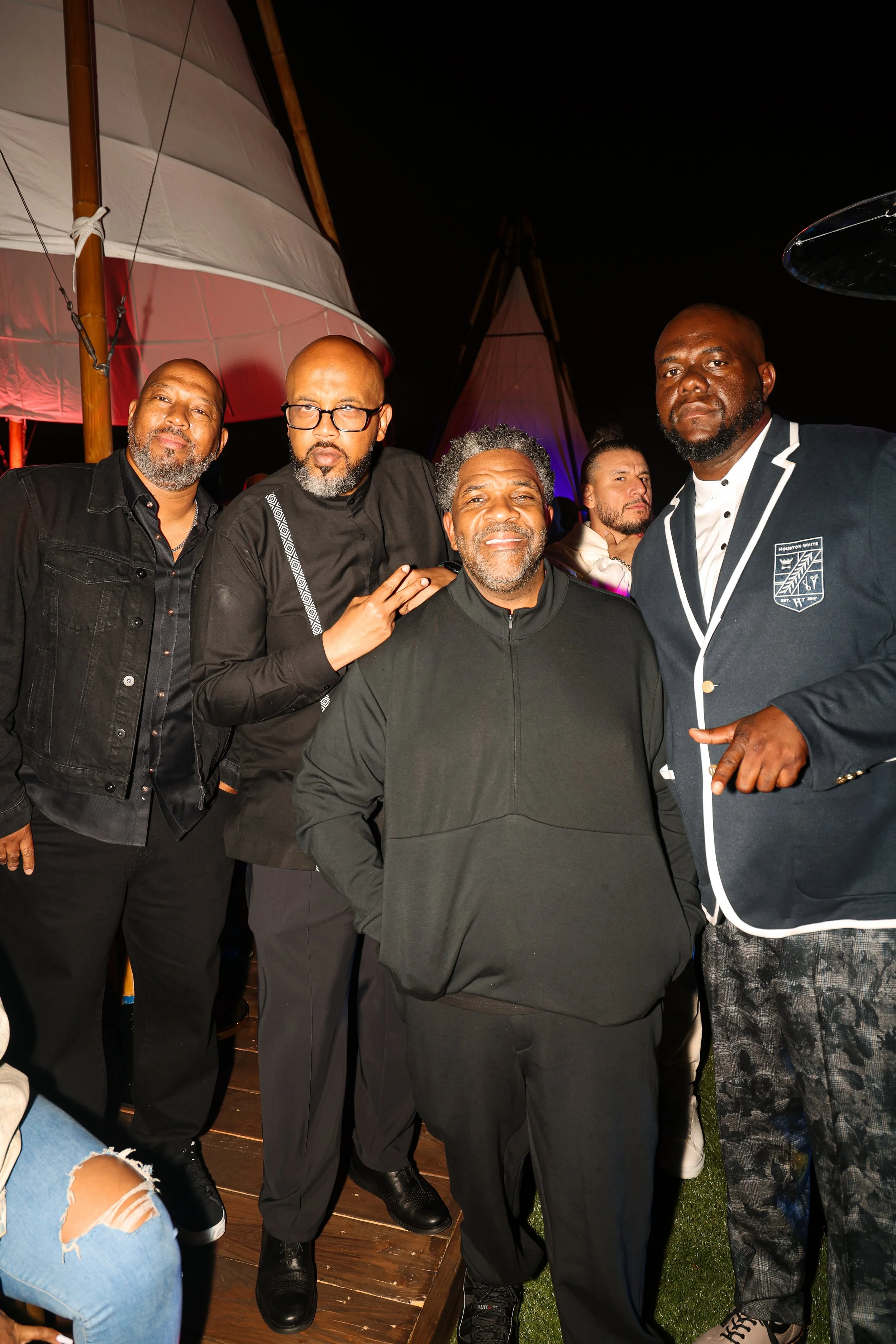 CHRIS AYEARS, TUMA, BASA, & FUZZY WEST (MUSIC EXECUTIVES) 