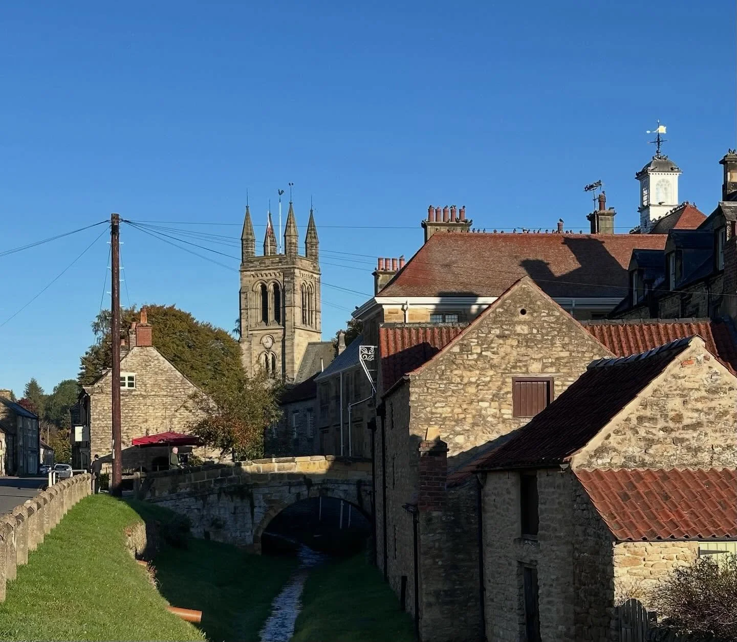 Another lovely Sunday morning here in Helmsley.