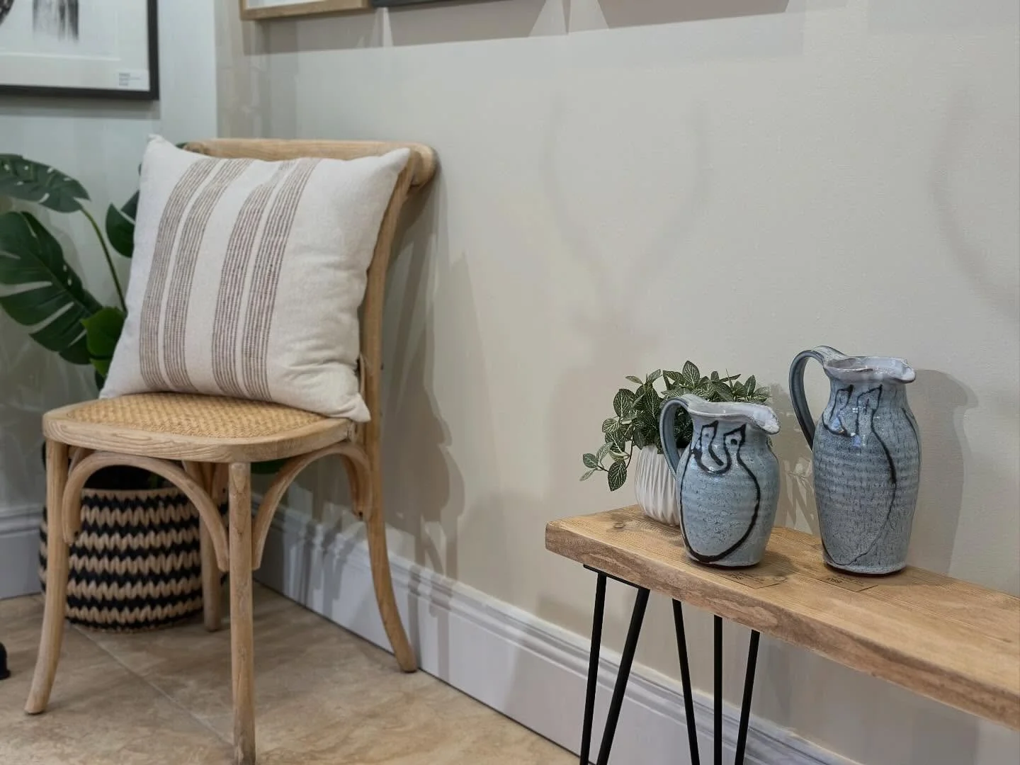 This week we&rsquo;ve been doing some quiet-time decorating in Helmsley.  We&rsquo;ve changed the wall colour to a warmer shade and repainted the counter and furniture.  With a few additional plants and bench, after only 14 months, we&rsquo;ve  final