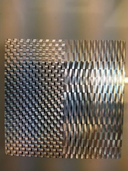 Pattern Plate Disc Sample of 4 vertical pattern plates — Atelier Guilloché