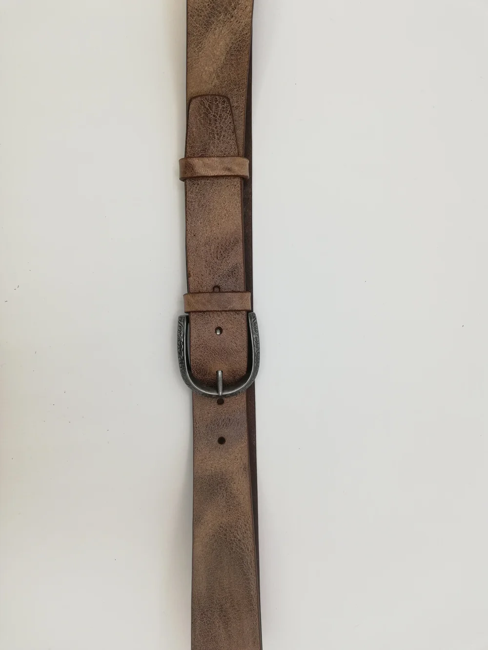 FIBBIA CLASSICA IN LEGNO TONDA 50MM - CILIEGIO