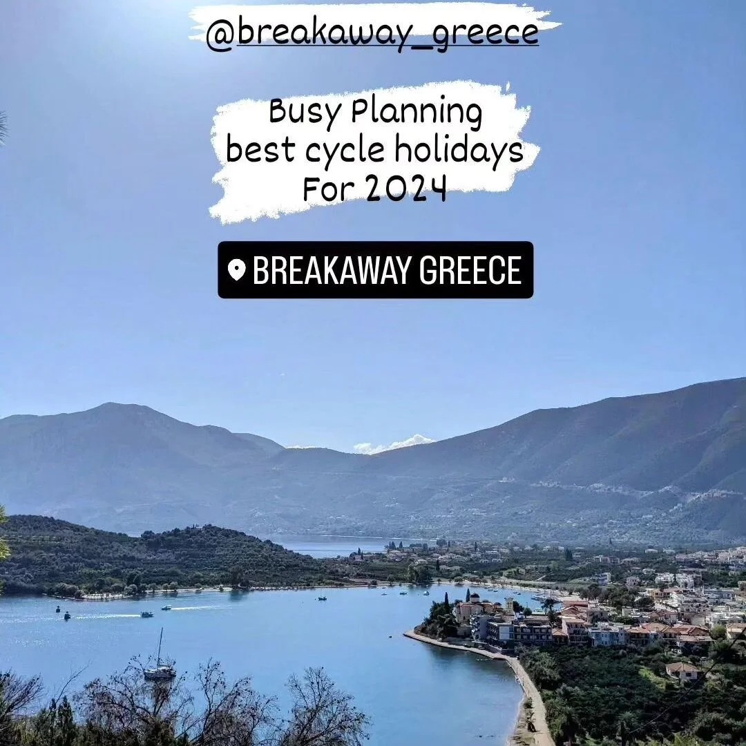 Come & enjoy the best cycling holidays with us at BreakawayGreece.com