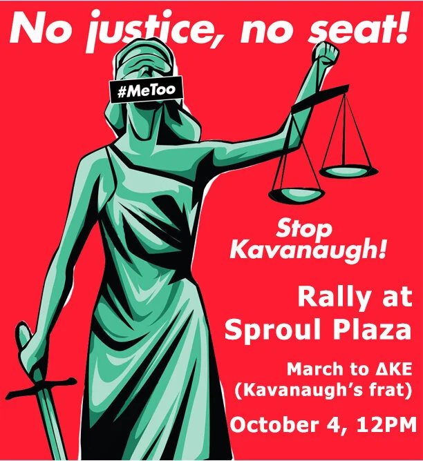Comments &amp; Speeches from the October 4th Stop Kavanaugh Rally &amp; March at UC Berkeley