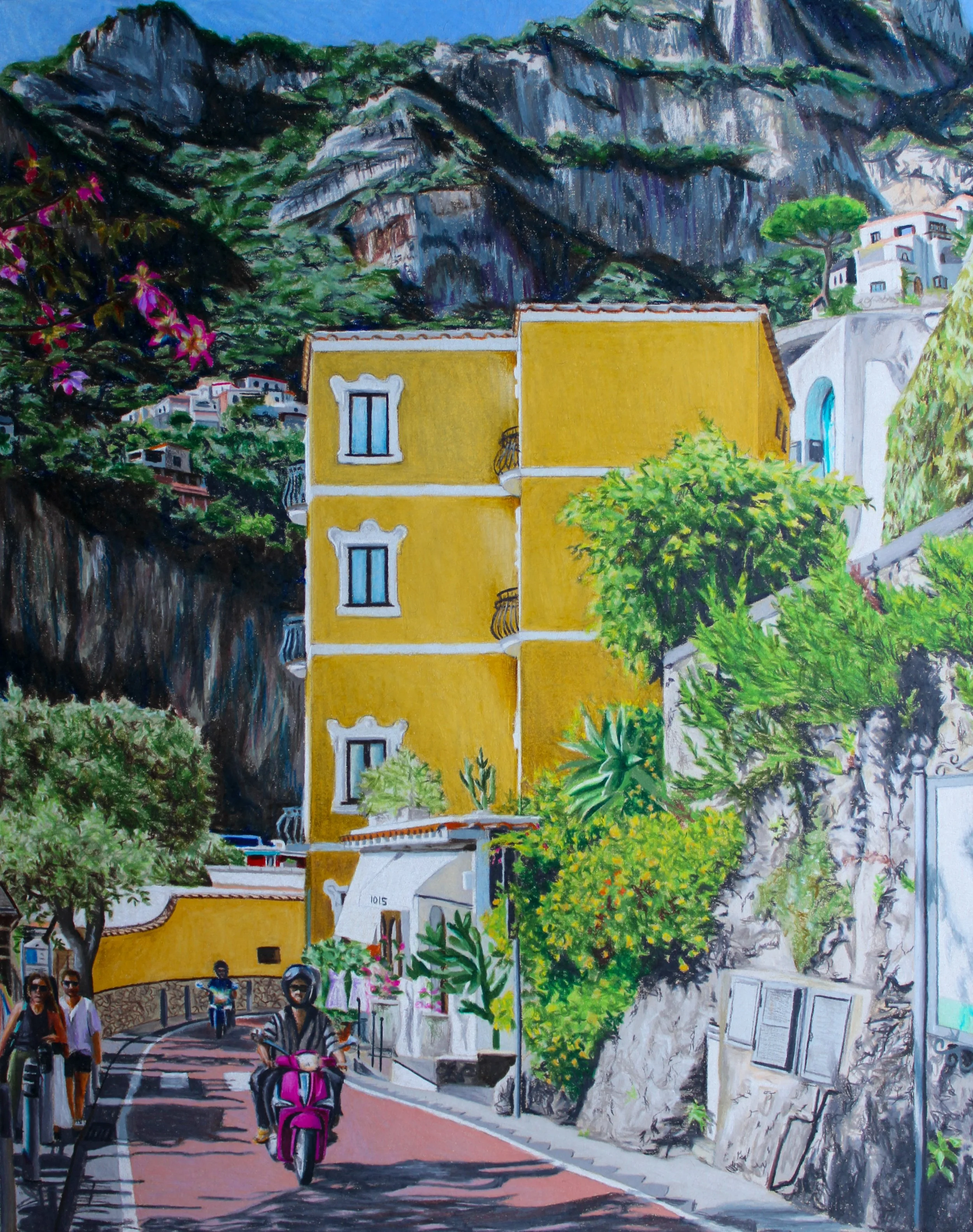 Positano, print
